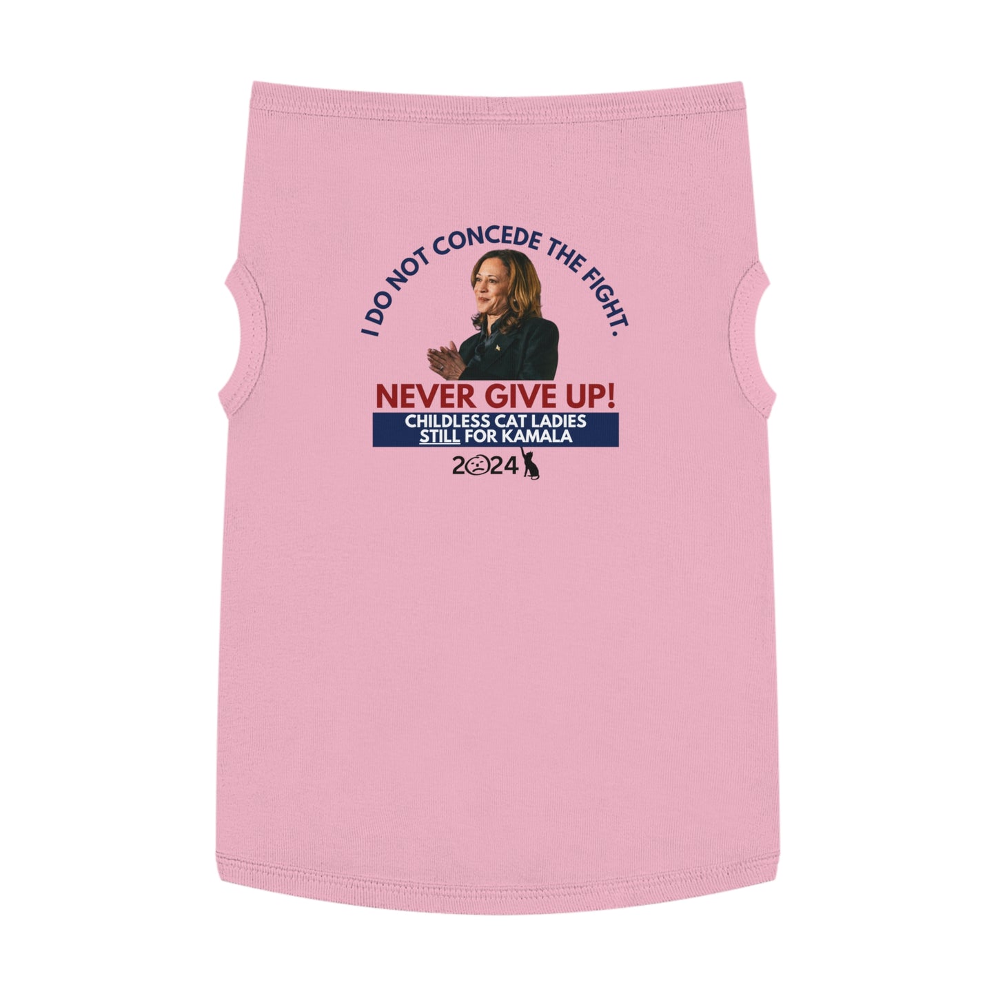 Never Give Up - Kamala Pet Tank Top