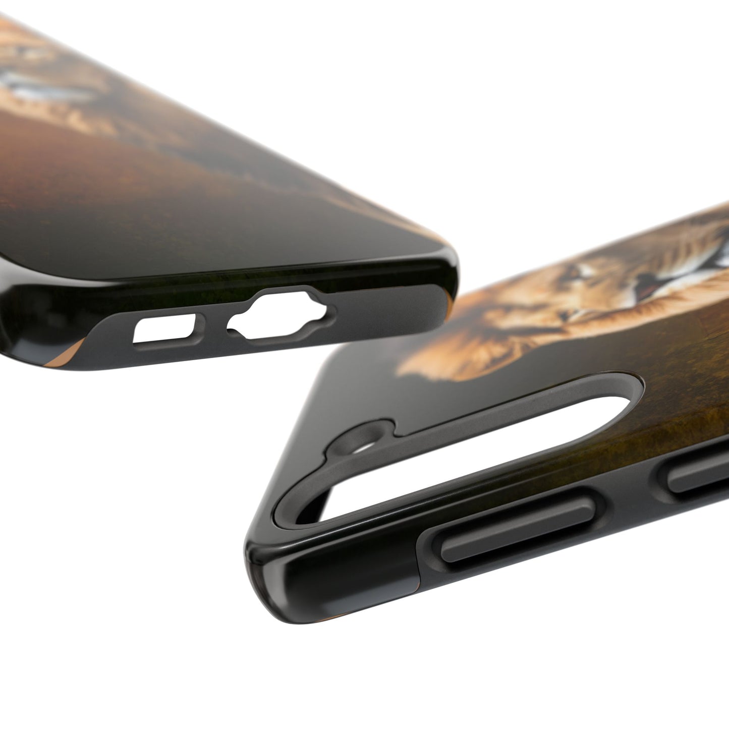 Majestic Lion Tough Phone Case - Durable Protection for Wildlife Lovers