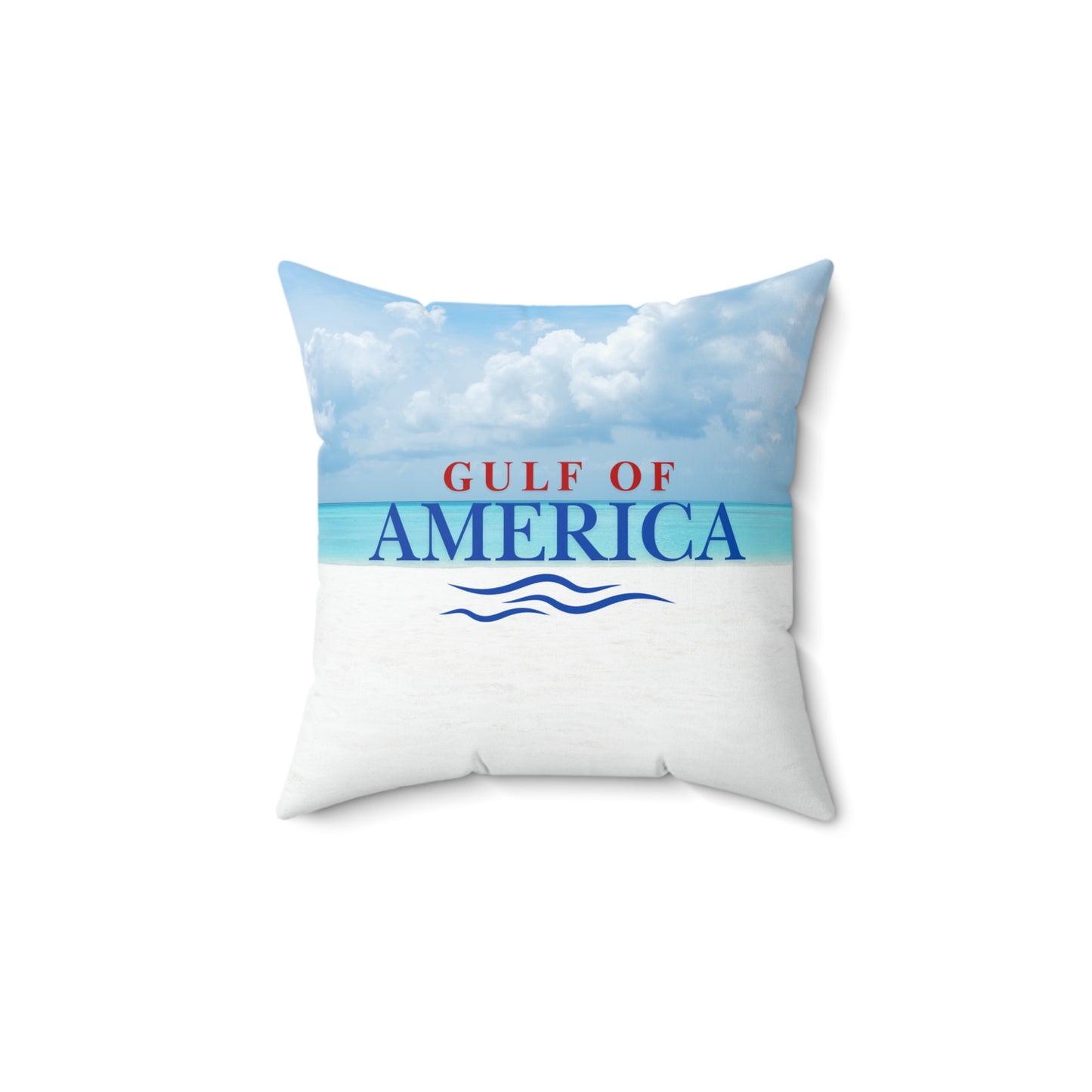 Gulf of America Decorative Pillow