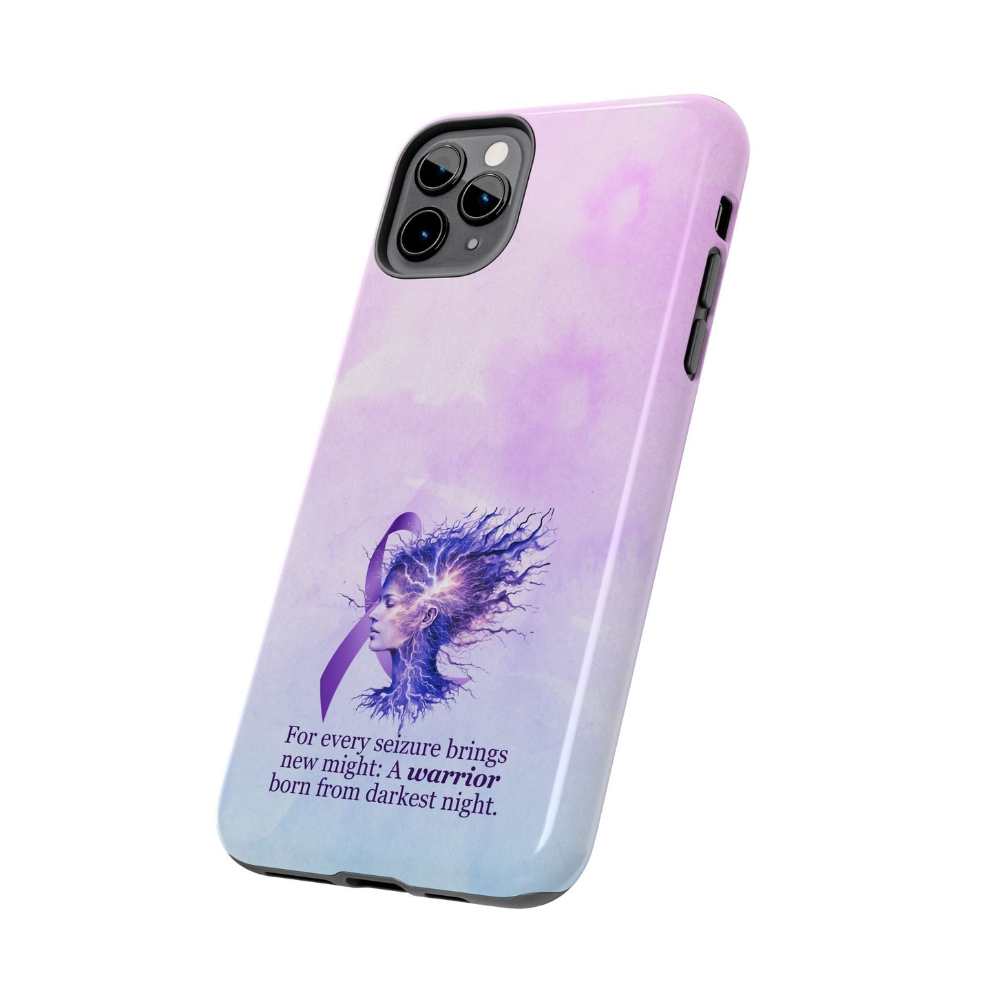 A Warrior is Born Tough Phone Cases