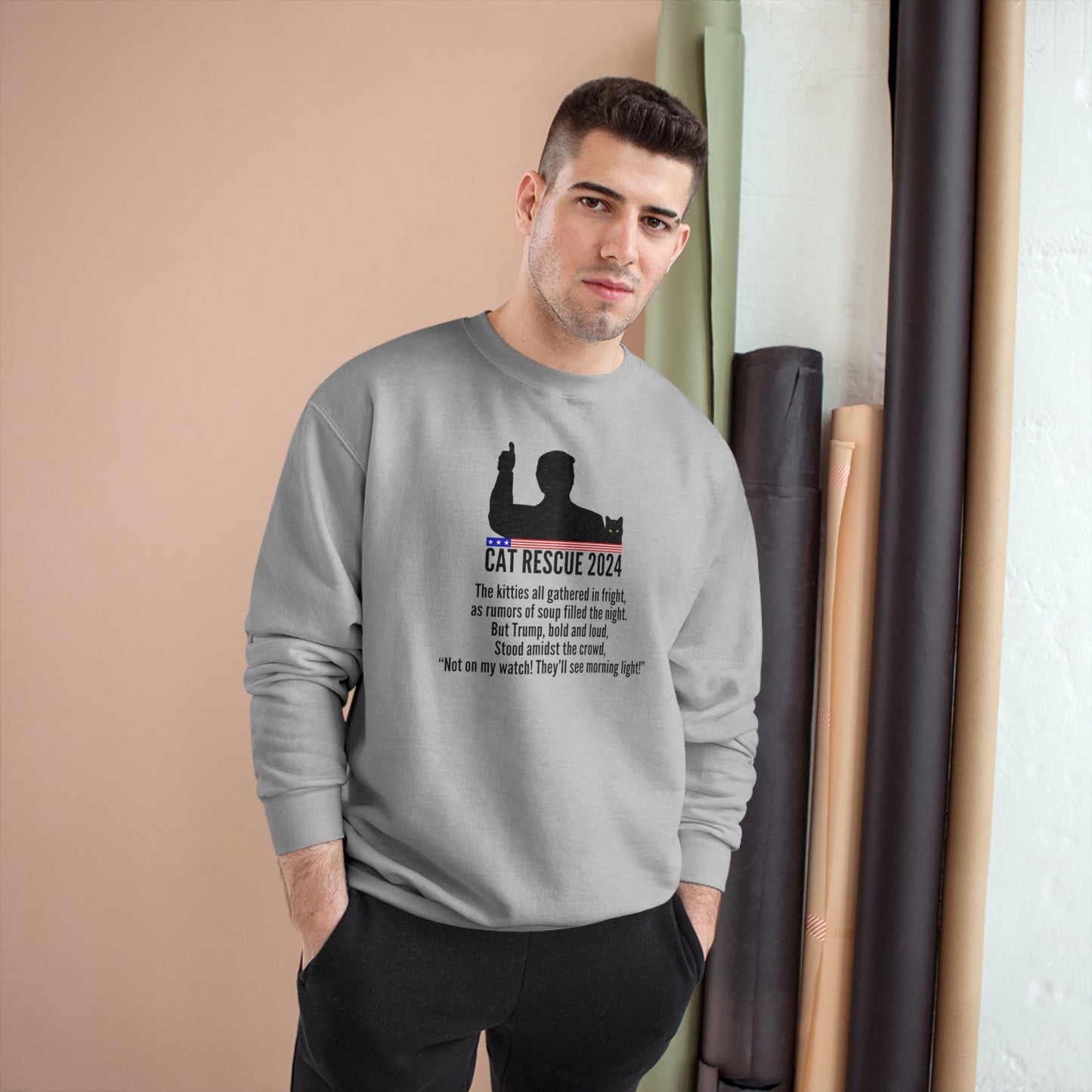 Cat Rescue 2024 Champion Sweatshirt