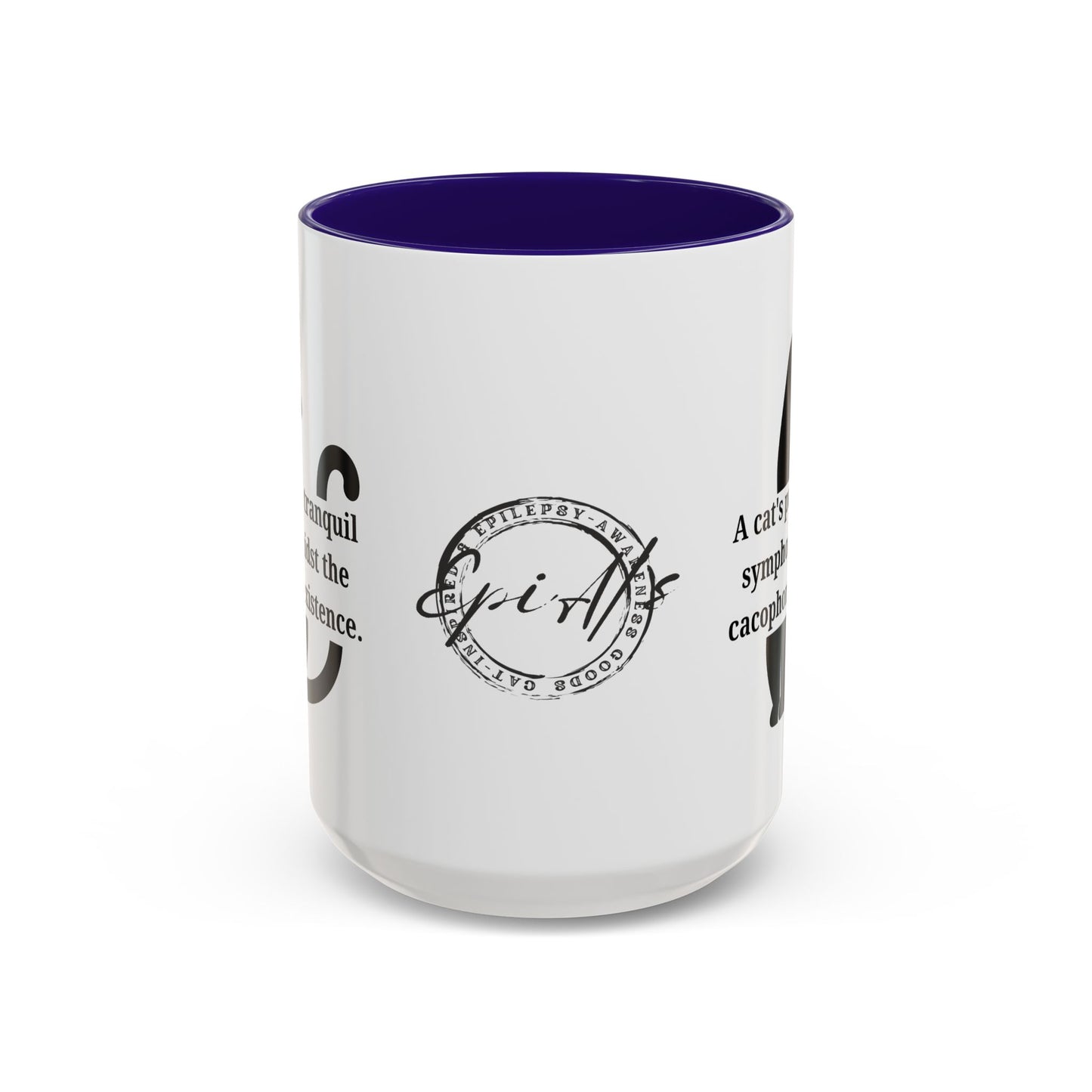 Purr Prose: Cacophony of Life Colorful Mugs (11oz, 15oz)