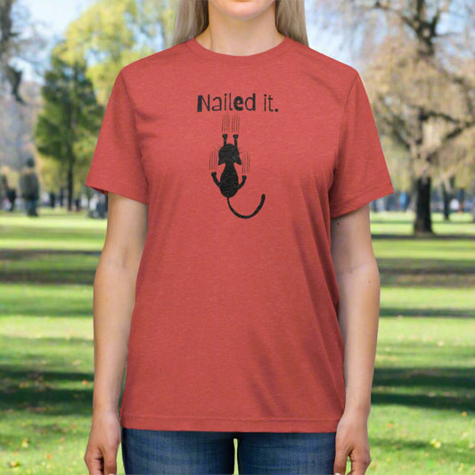 Nailed It Unisex Triblend Tee - T - Shirt - Epileptic Al’s Shop