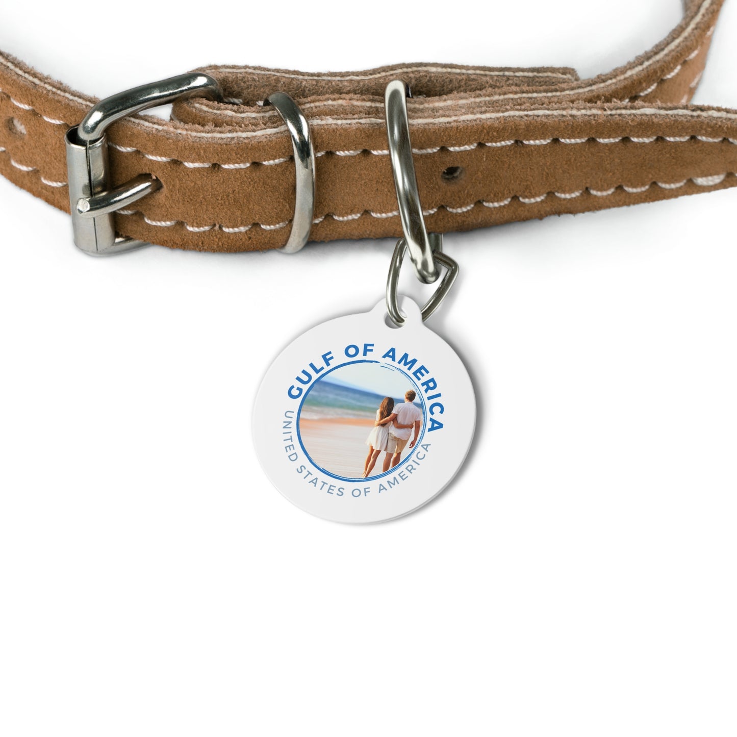 Gulf of America Pet Tag - Perfect for Beach Lovers