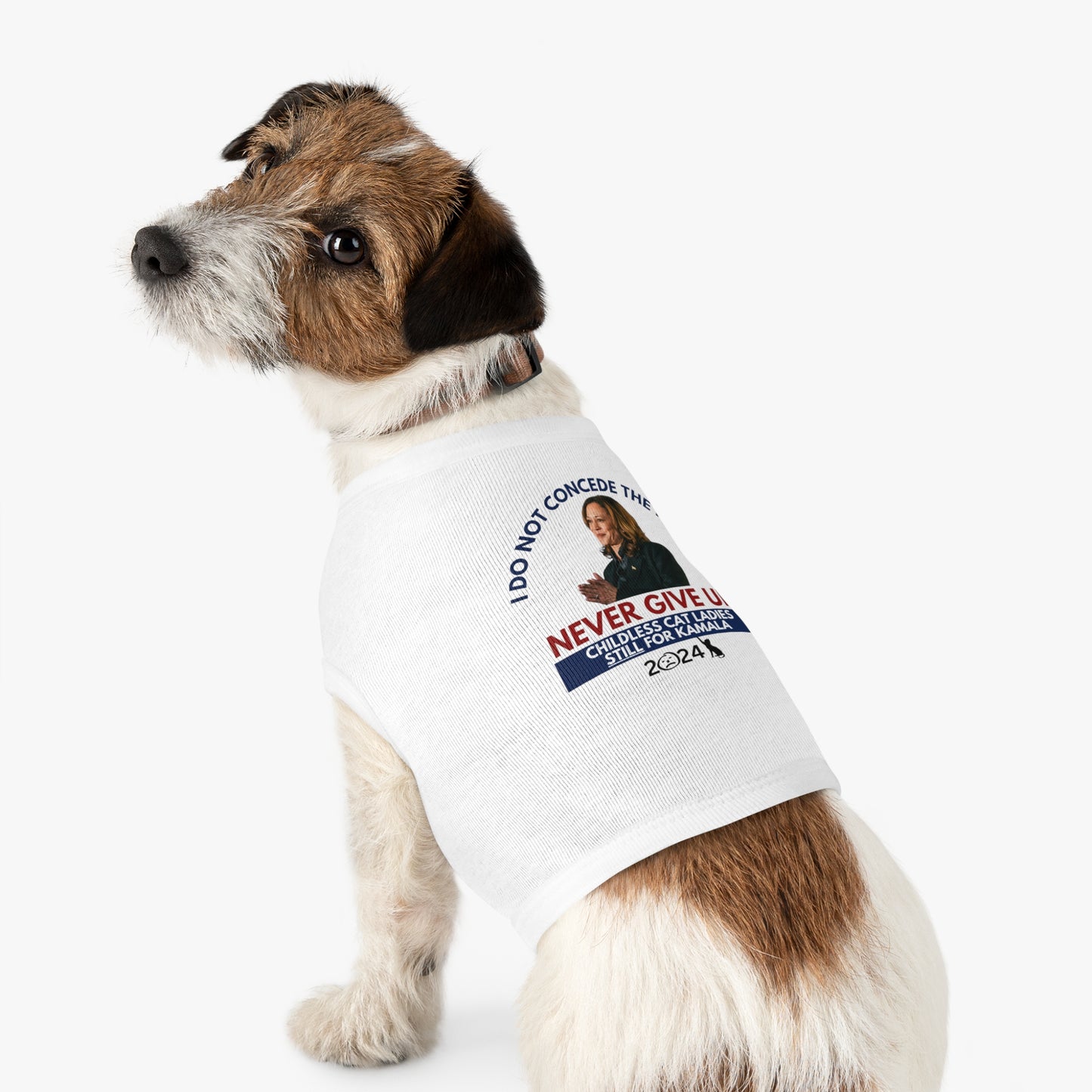 Never Give Up - Kamala Pet Tank Top