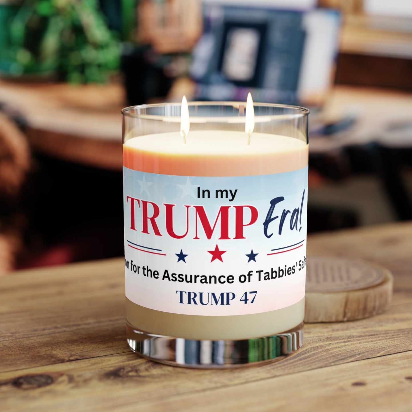 In My Trump Era Scented Candle - Full Glass, 11oz