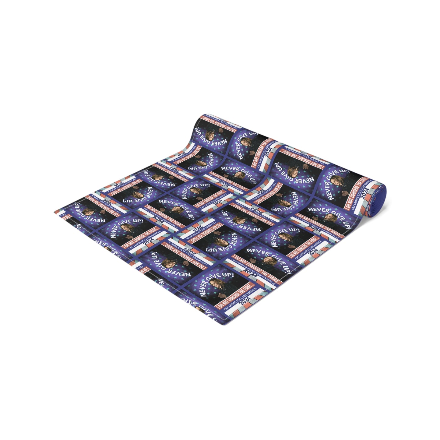 Kamala - Never Give Up Table Runner (Cotton, Poly)