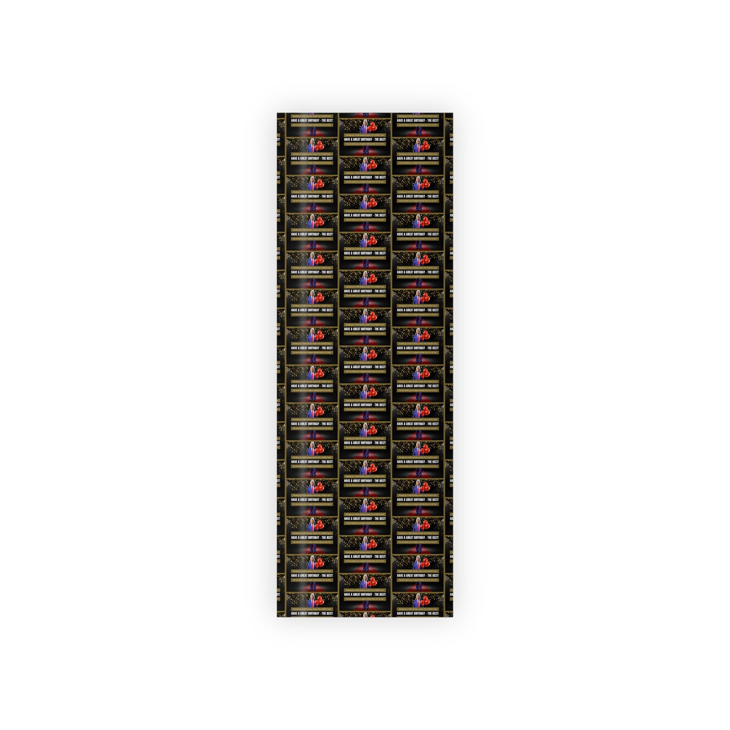 Trump Greatest Birthday Gift Wrapping Paper Rolls, 1pc