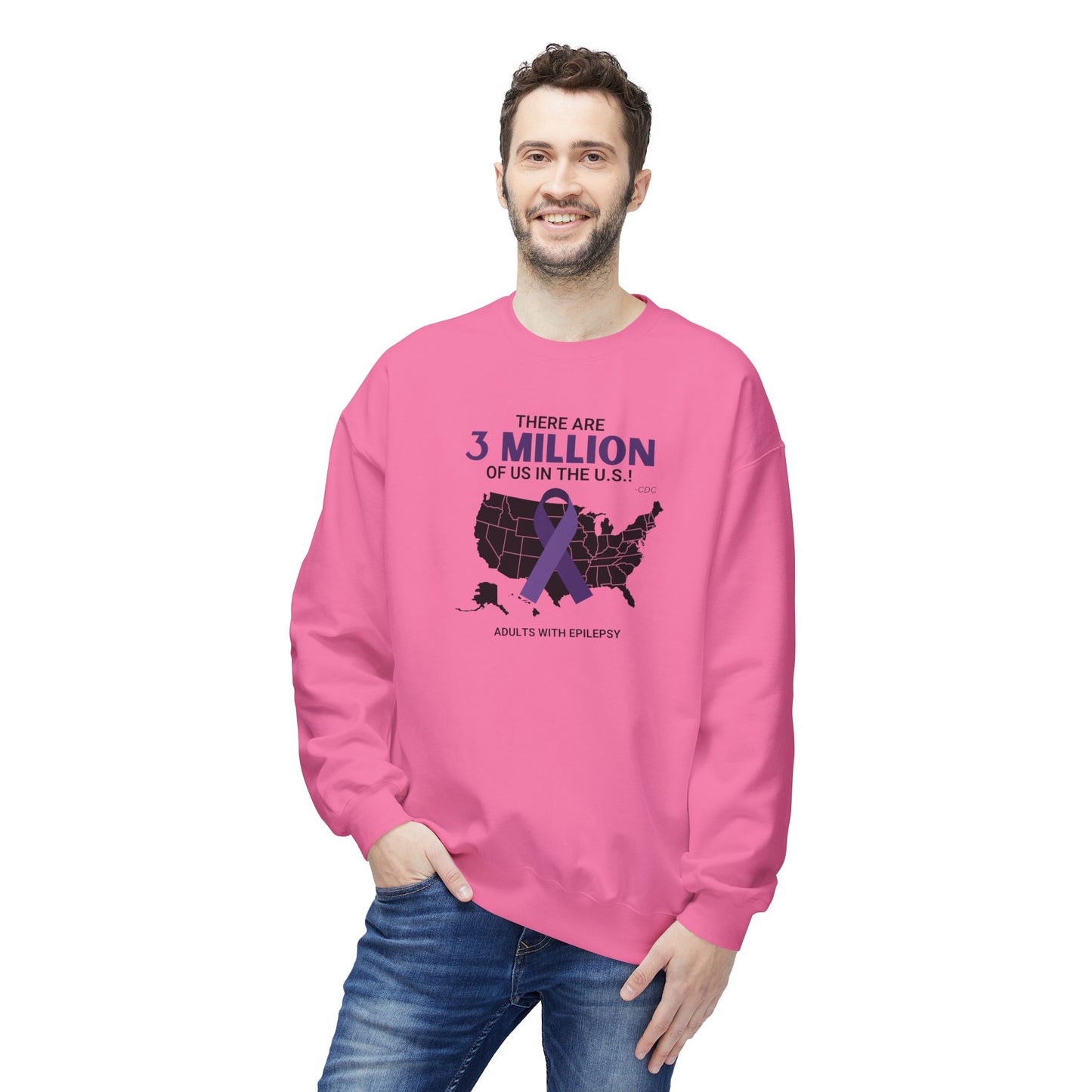 3 Million of Us Softstyle Fleece Crewneck Sweatshirt