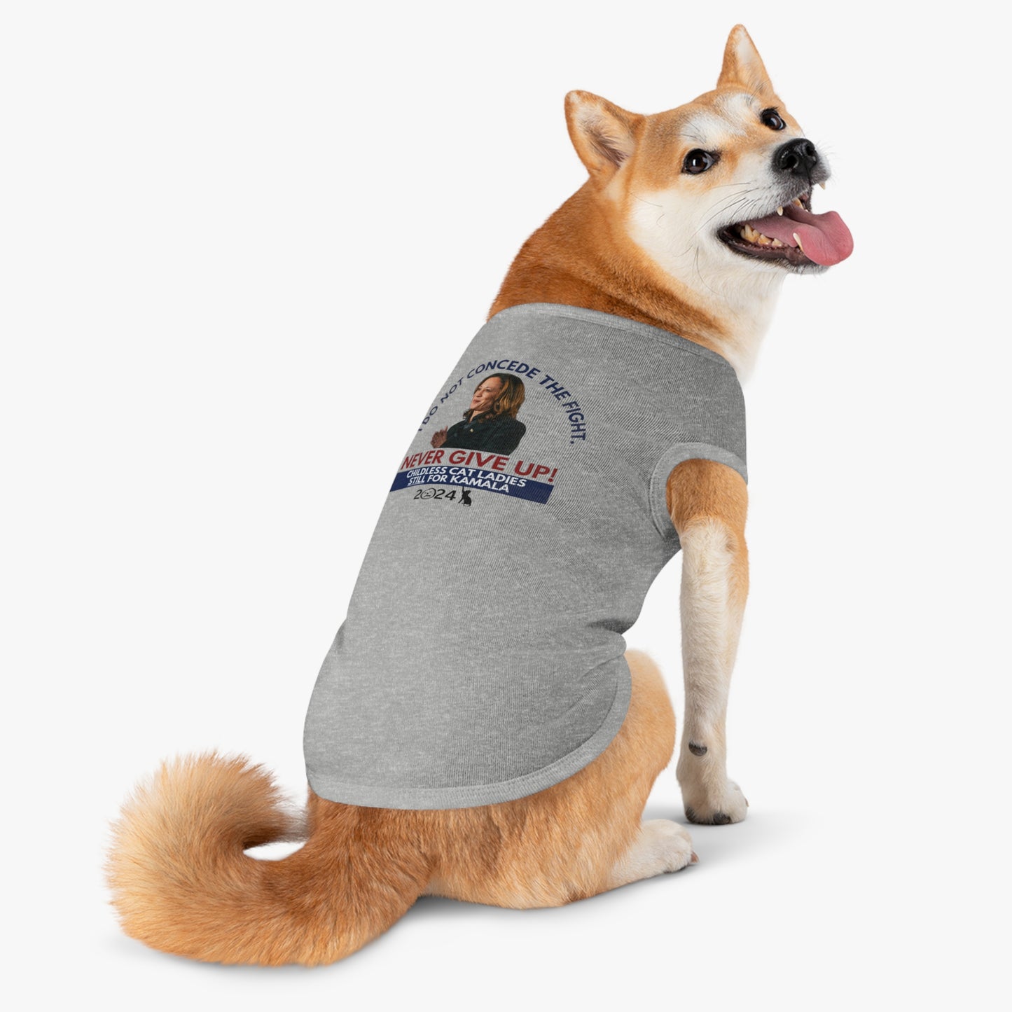 Never Give Up - Kamala Pet Tank Top