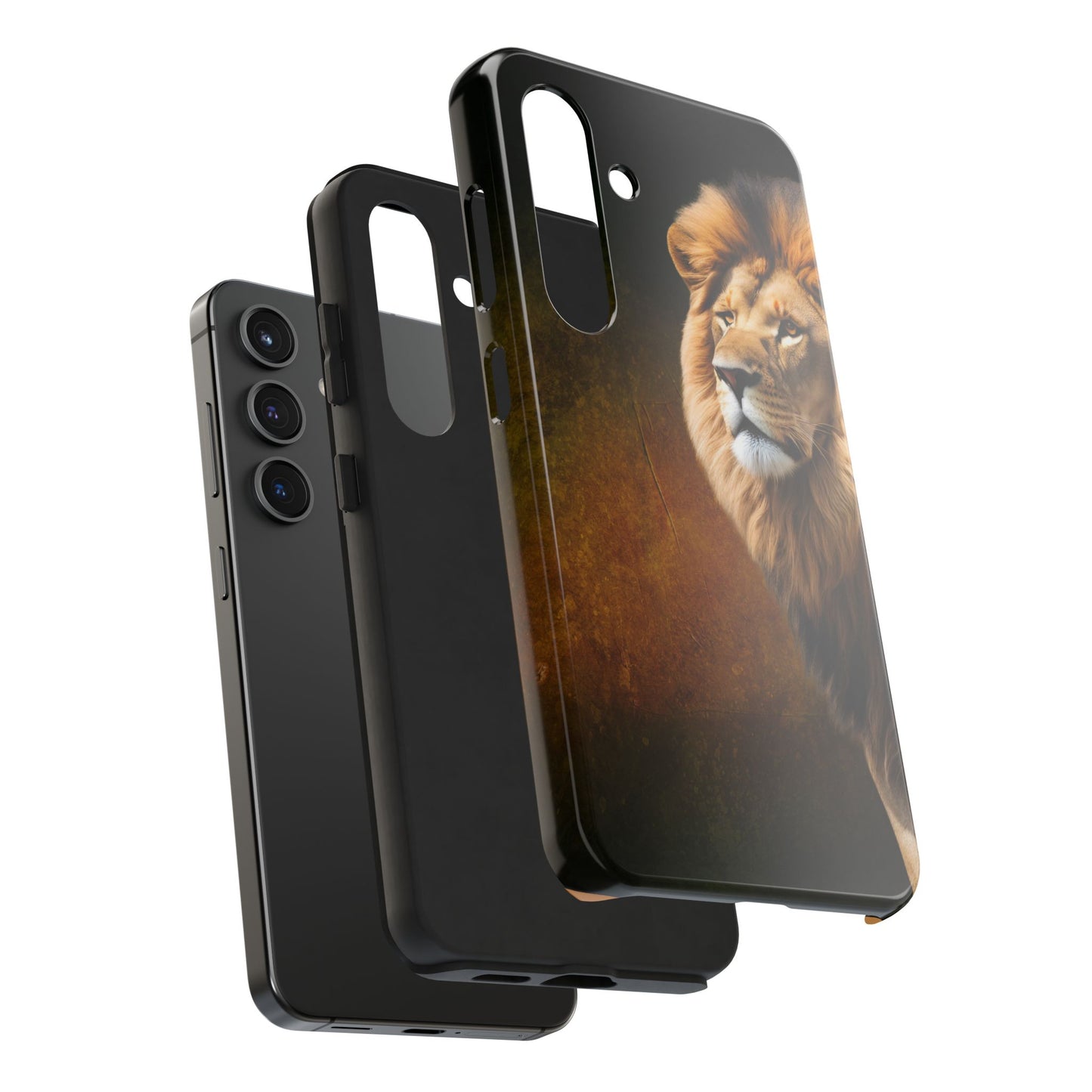 Majestic Lion Tough Phone Case - Durable Protection for Wildlife Lovers