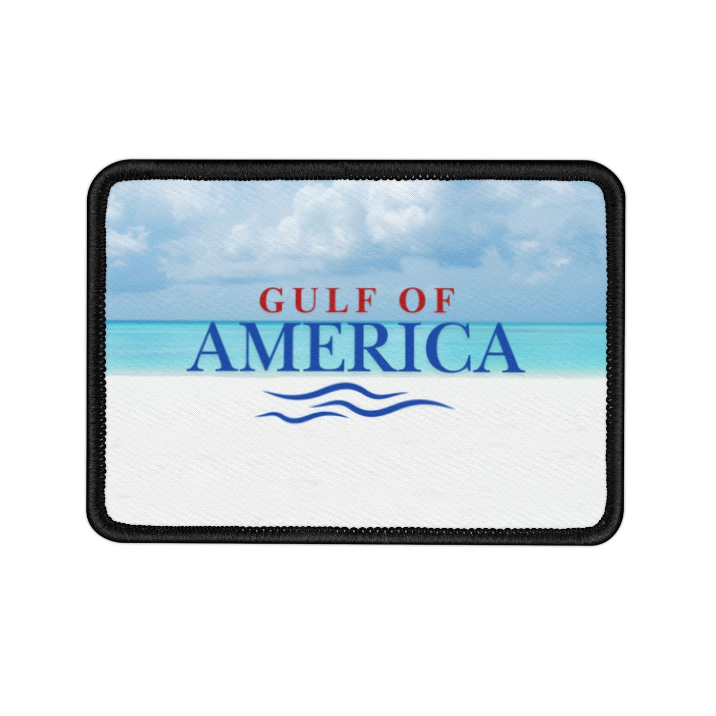 Gulf of America Iron-On Patch for Beach Lovers