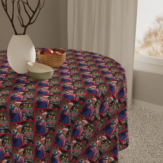 Making Christmas Great Again Novelty Christmas Tablecloth