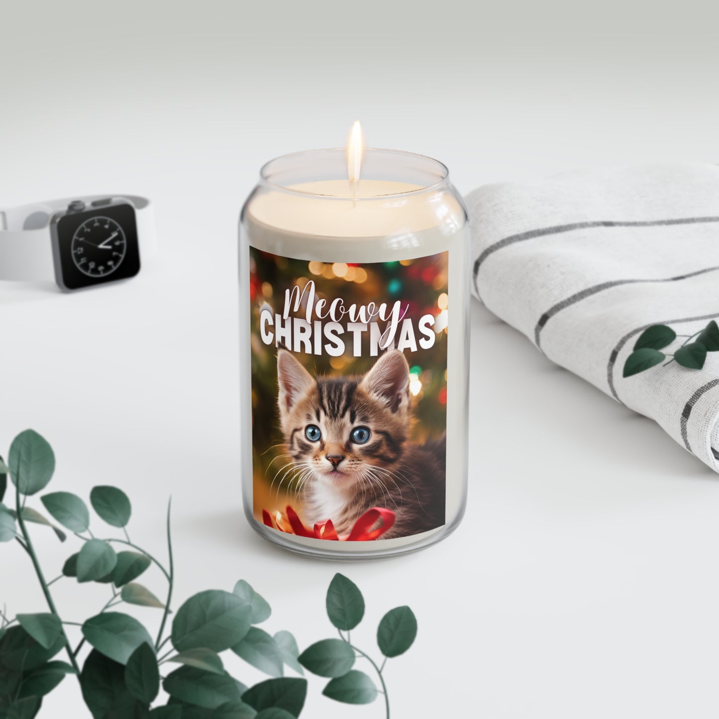 Kittenly Christmas Scented Candle, 13.75oz