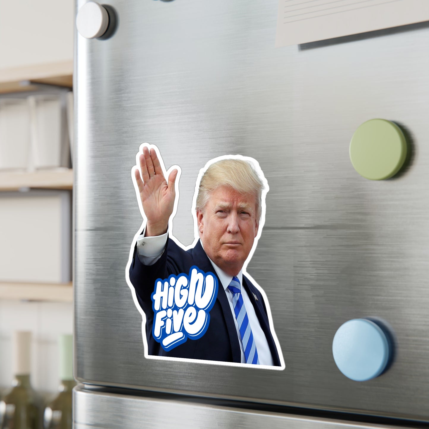 Trump High Five Kiss-Cut Vinyl Decals