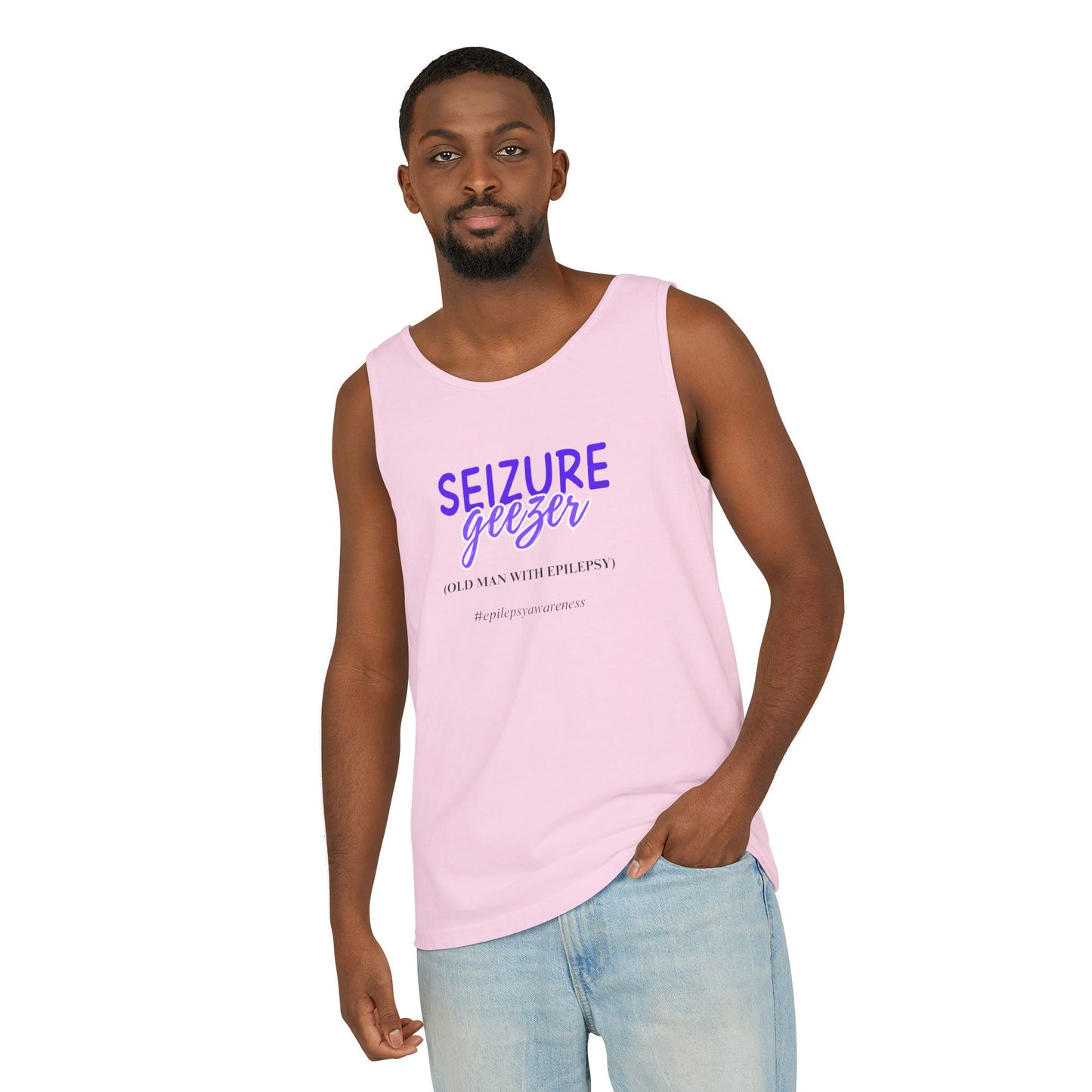 Seizure Awareness Tank Top for Men - Support Epilepsy Awareness