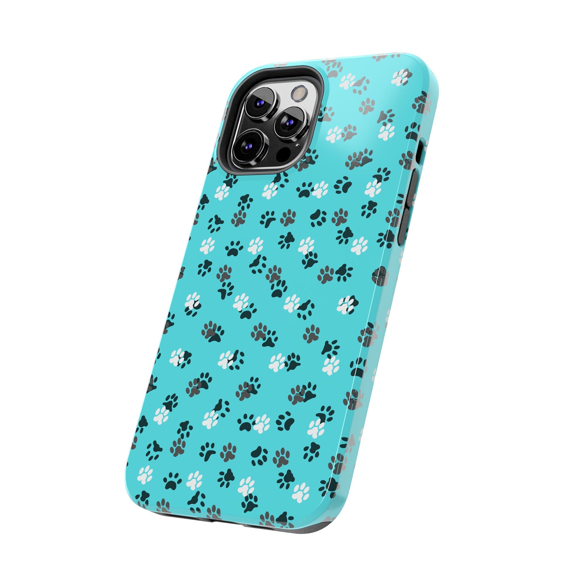 Teal Paws Tough Phone Cases - Phone Case - Epileptic Al’s Shop