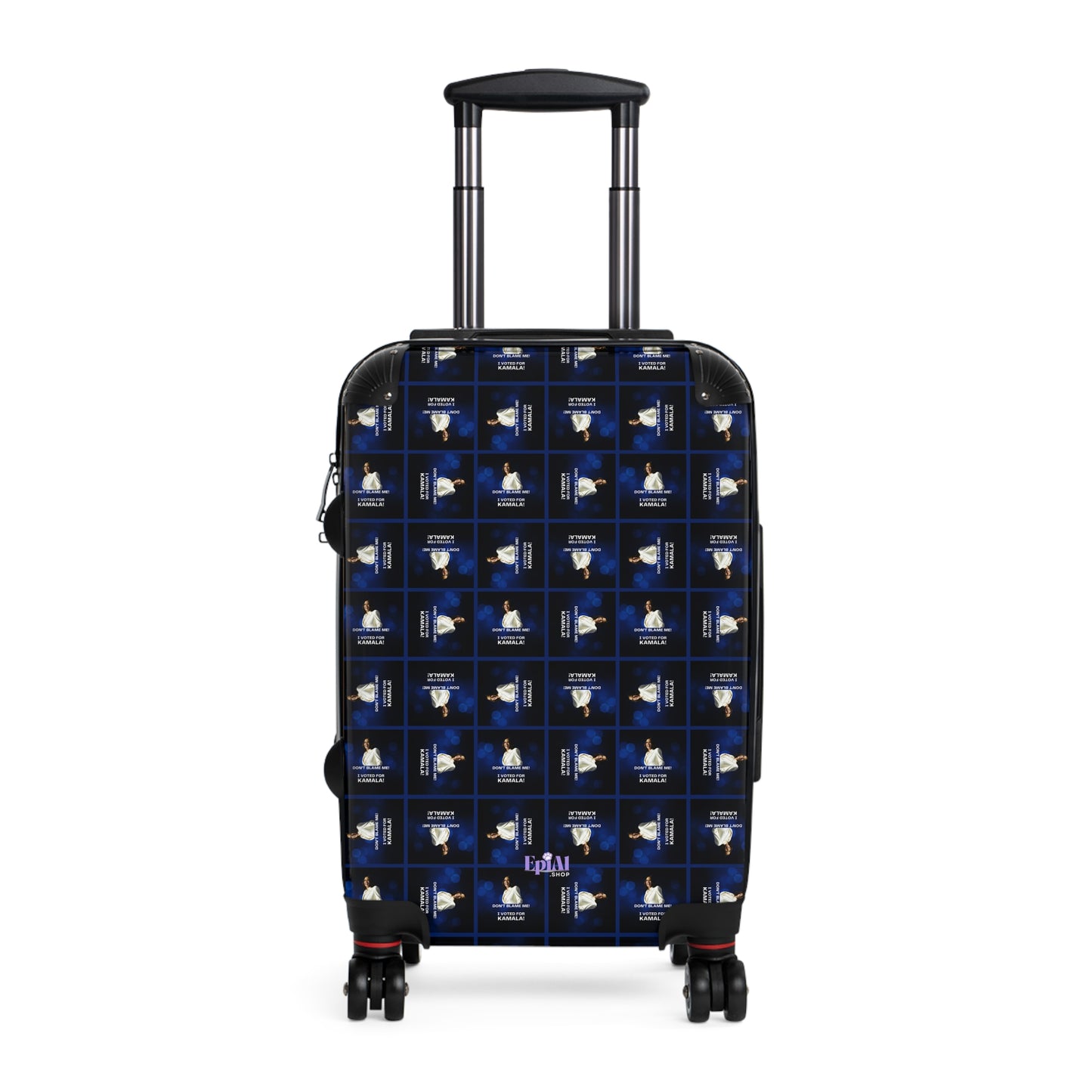 Voted for Kamala Patterned Suitcase