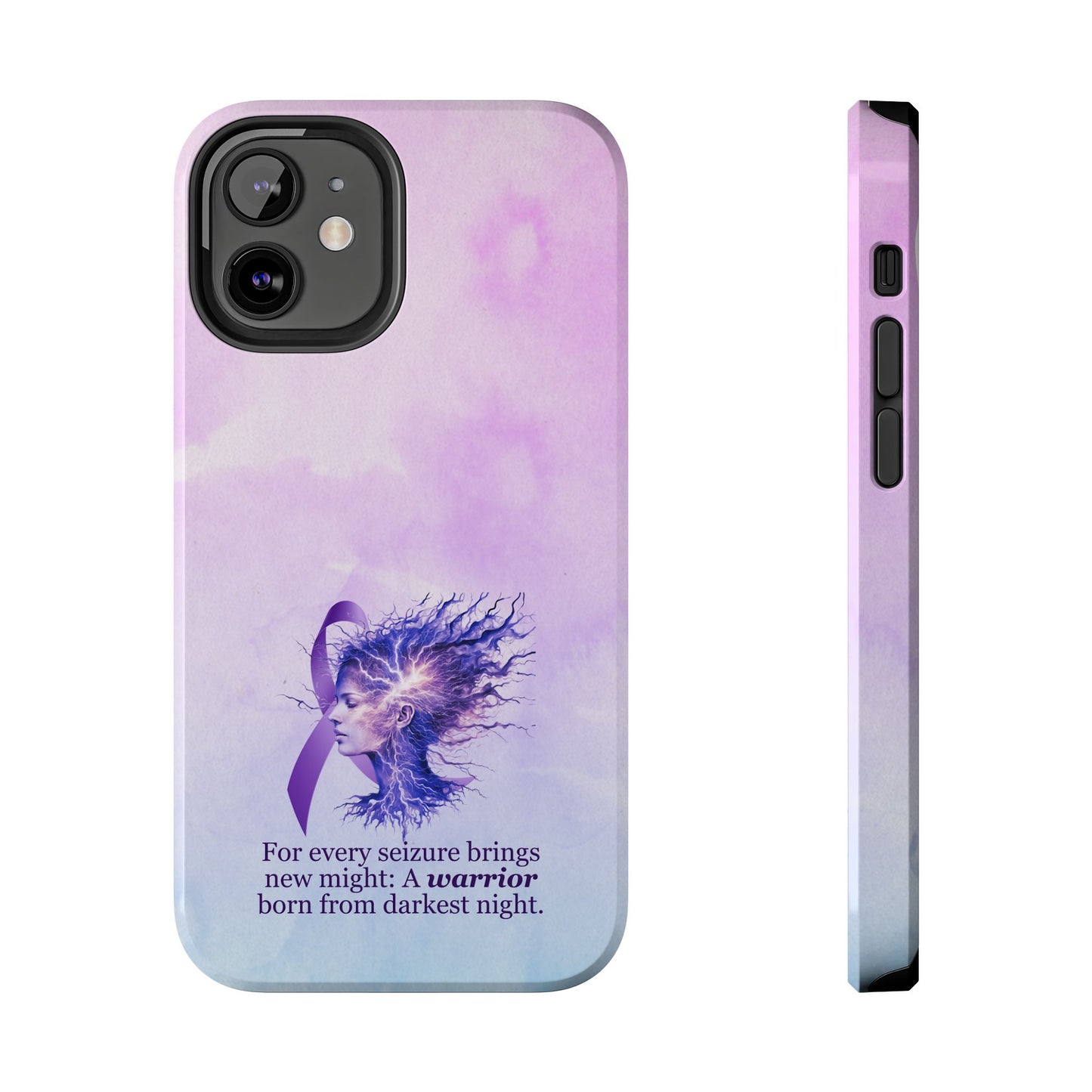 A Warrior is Born Tough Phone Cases