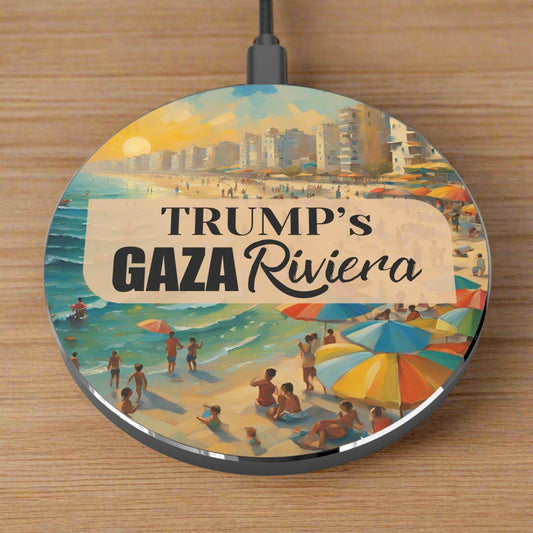 Trump's Seaside Gaza Riviera Wireless Charger