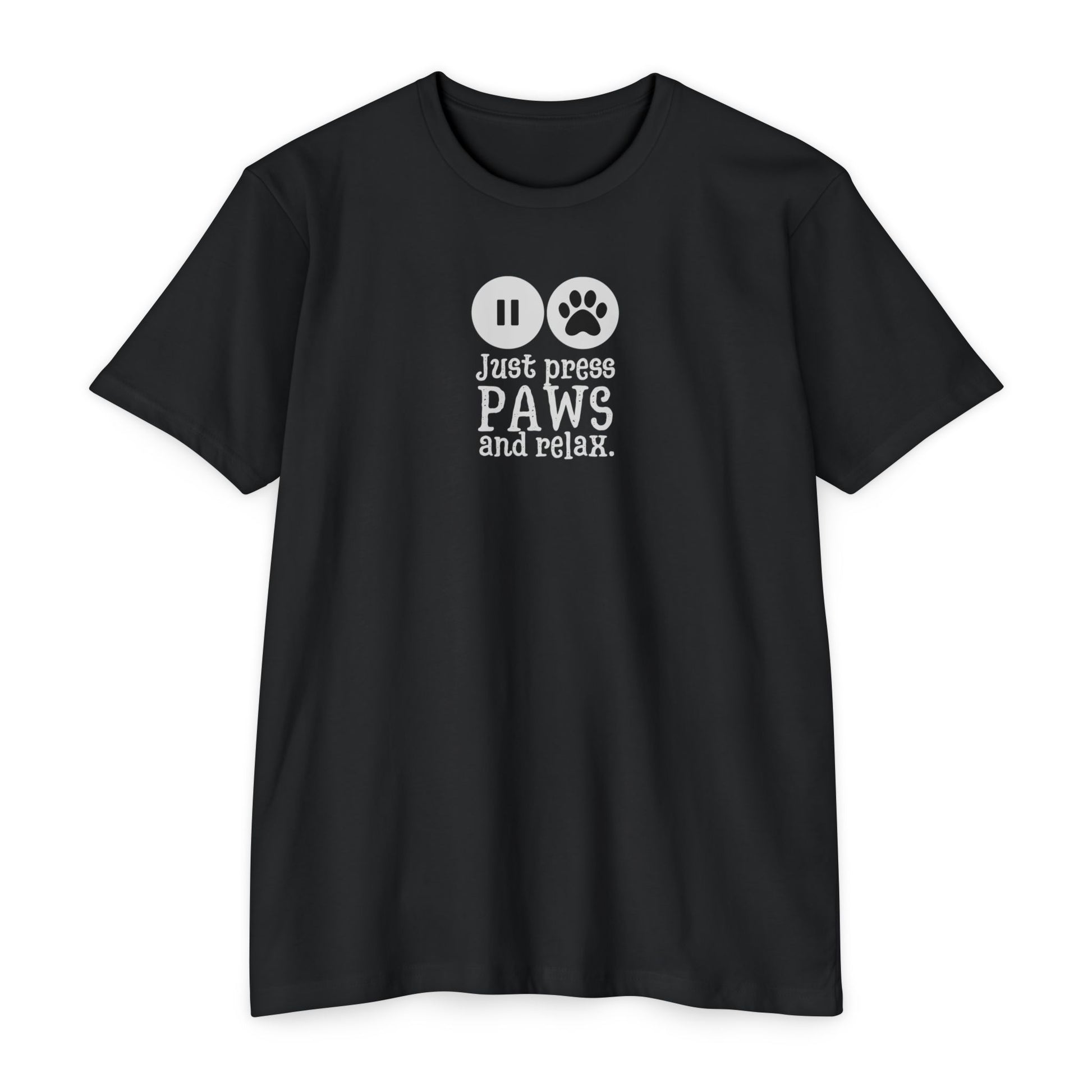 Just Press Paws Unisex CVC Short Sleeve Jersey T - shirt - T - Shirt - Epileptic Al’s Shop