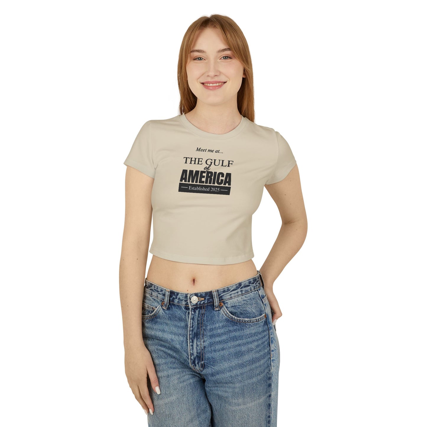 The Gulf of America Women's Baby Tee