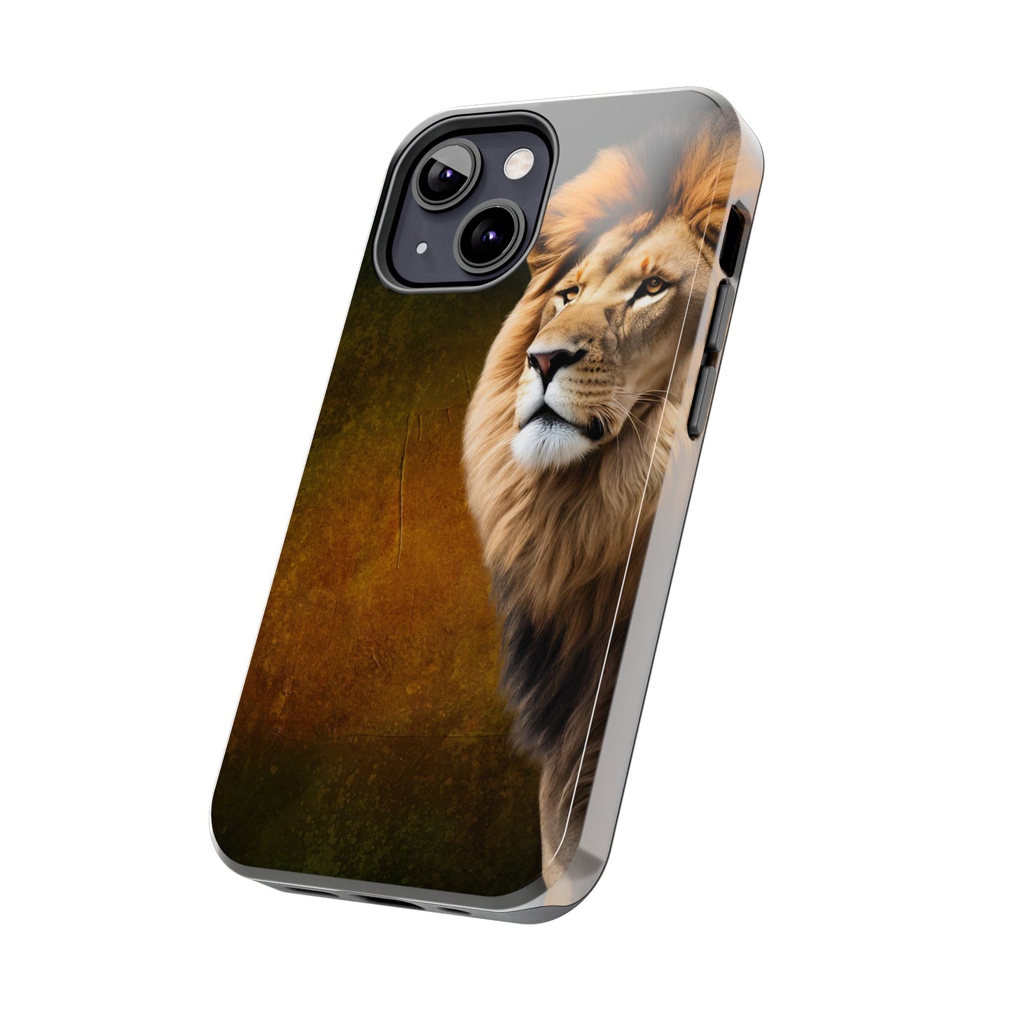 Majestic Lion Tough Phone Case - Durable Protection for Wildlife Lovers