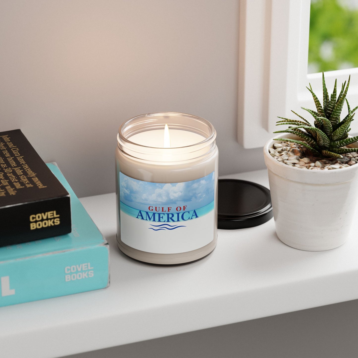 Gulf of America Scented Soy Candle - 9oz Aromatic Decor