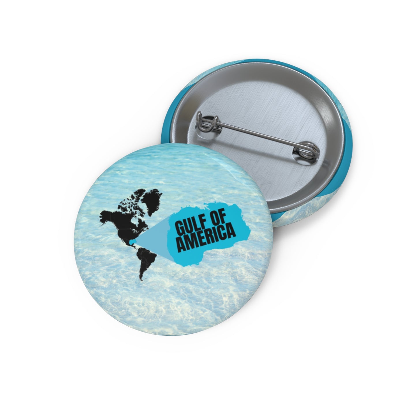 Gulf of America Pin Button