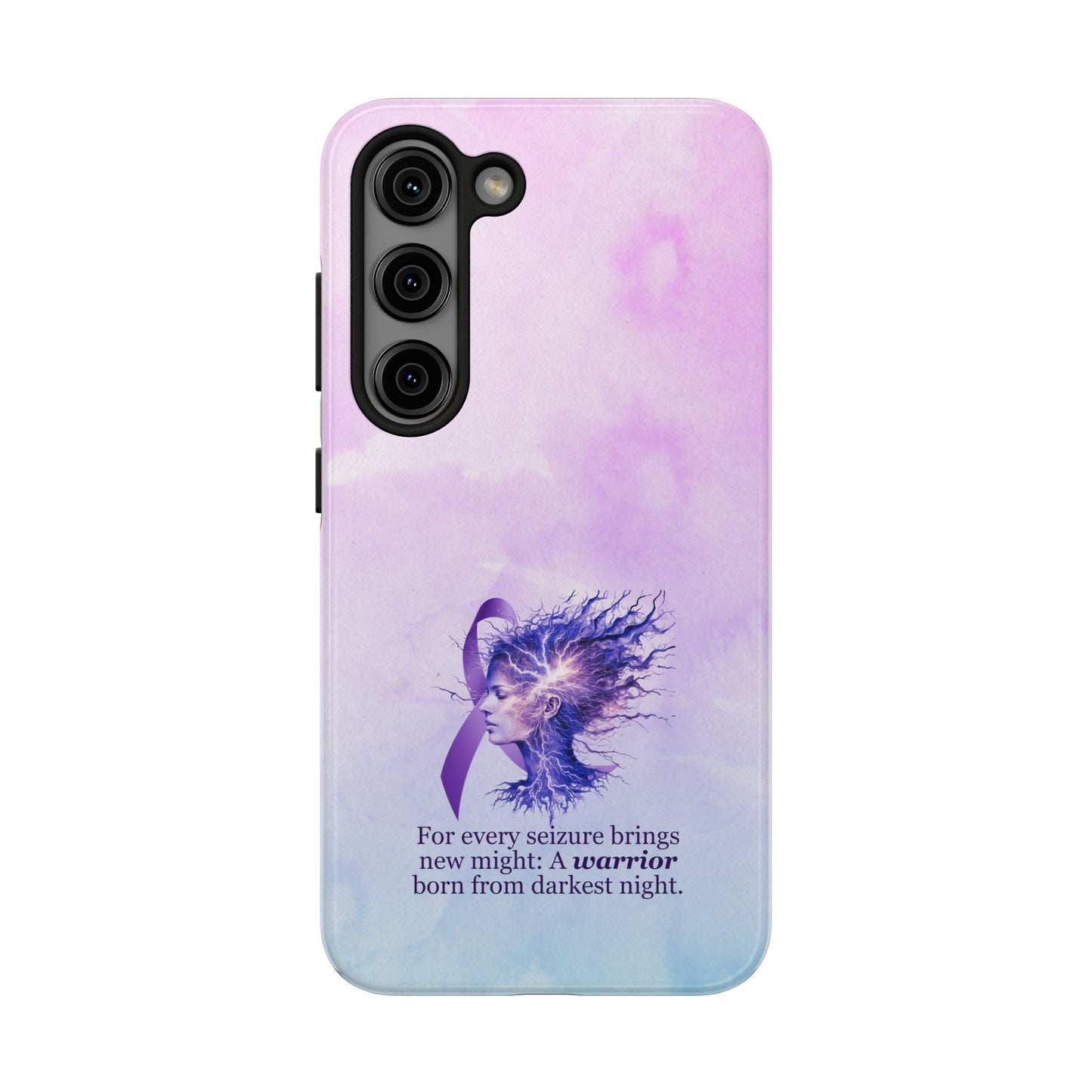 A Warrior is Born Tough Phone Cases