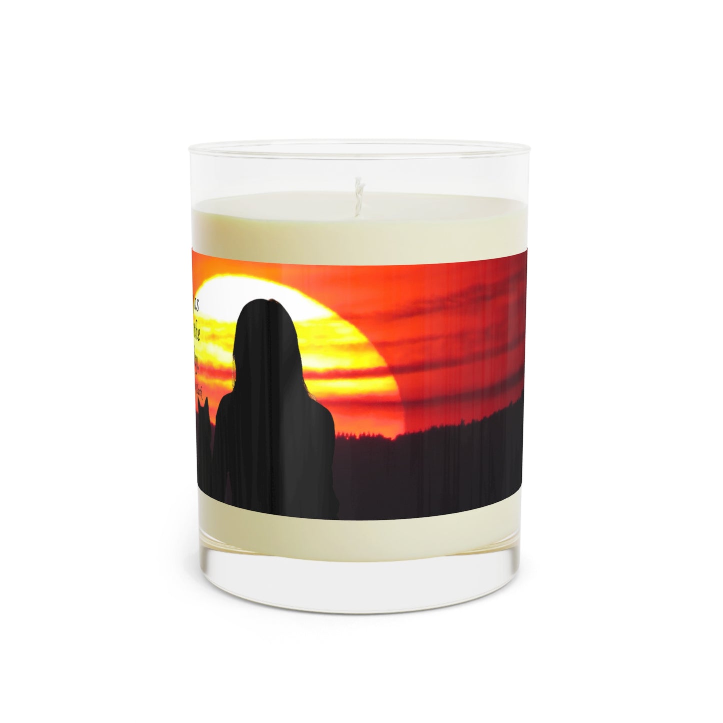 Try As You May Scented Candle - Full Glass, 11oz