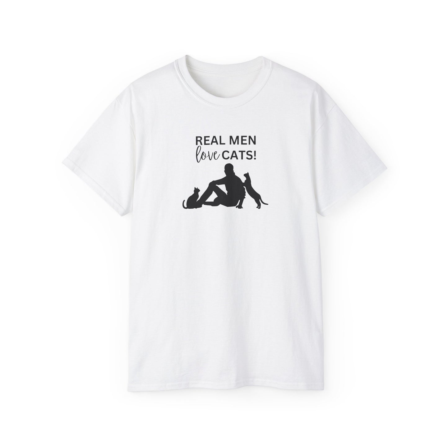 Real Men Ultra Cotton Tee - T - Shirt - Epileptic Al’s Shop