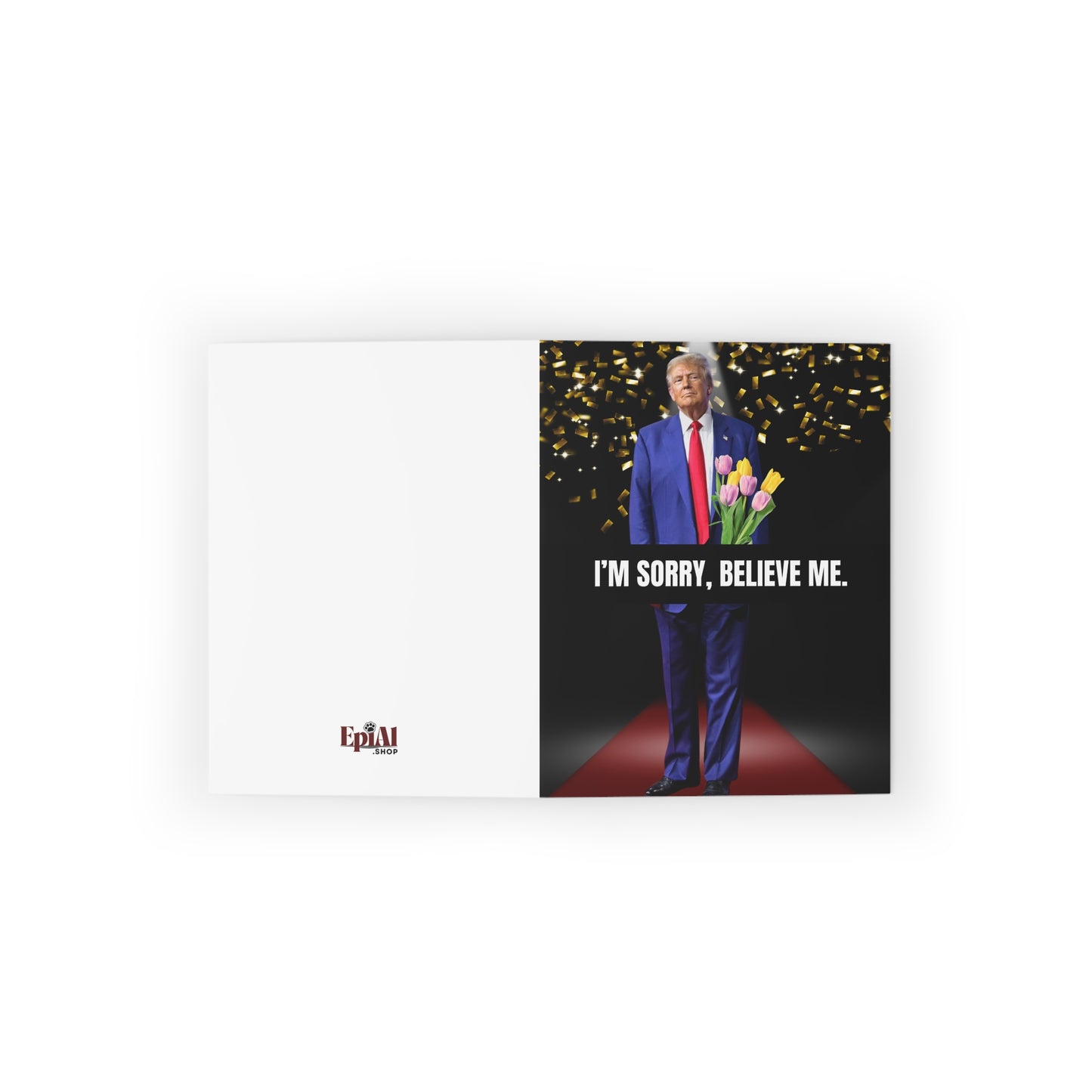 Donald Trump I'm Sorry Greeting Cards (8, 16, and 24 pcs)