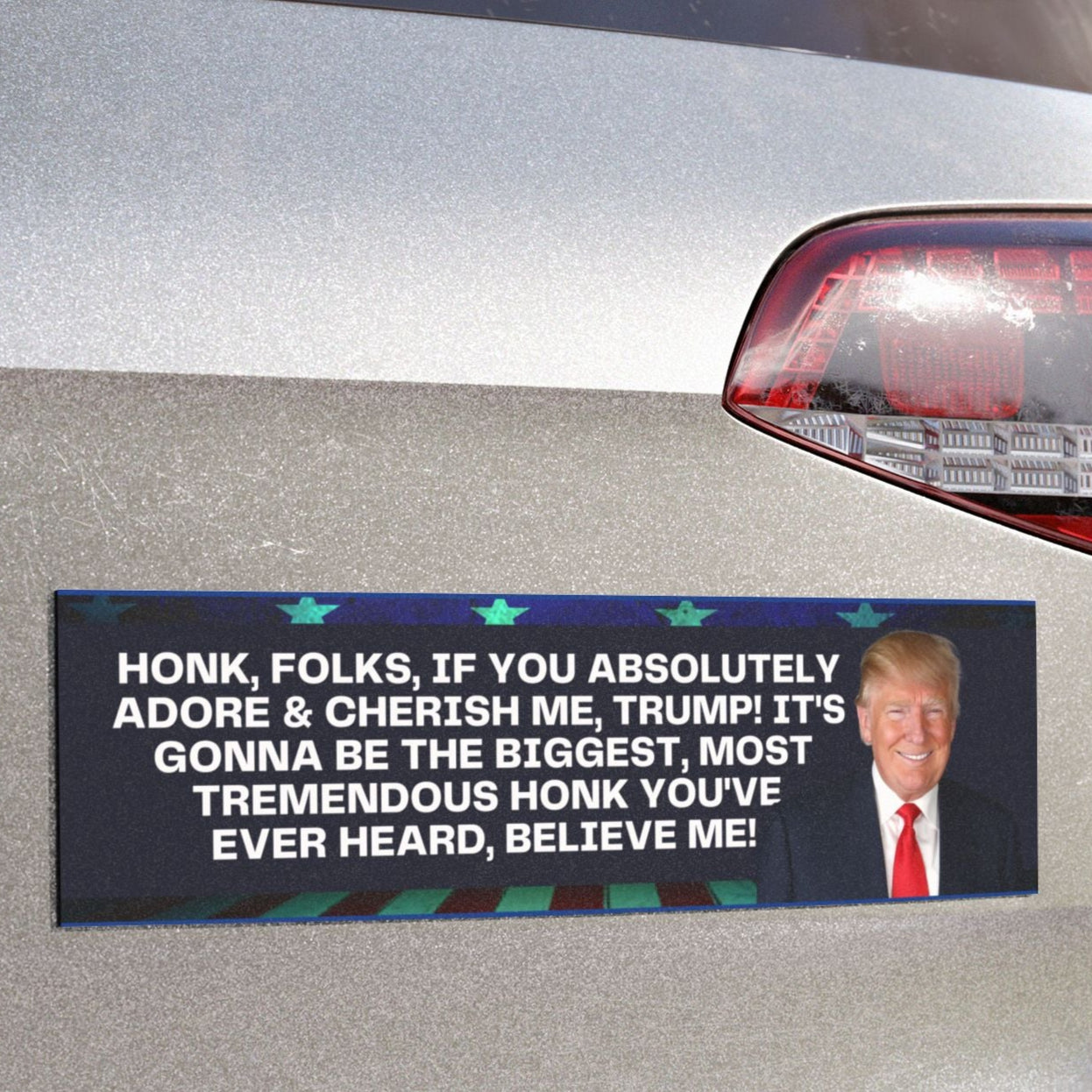 Honk if You Love Trump Car Magnets