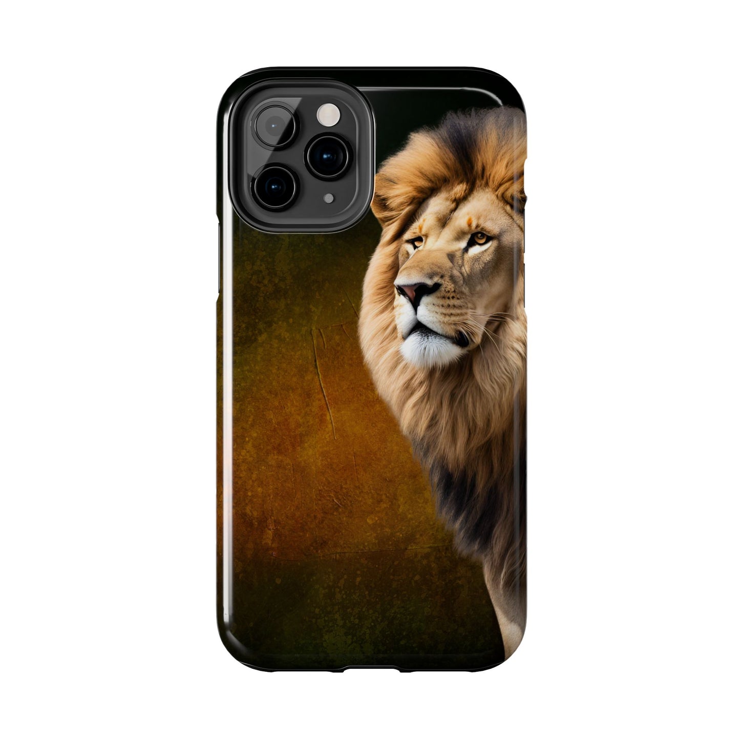 Majestic Lion Tough Phone Case - Durable Protection for Wildlife Lovers