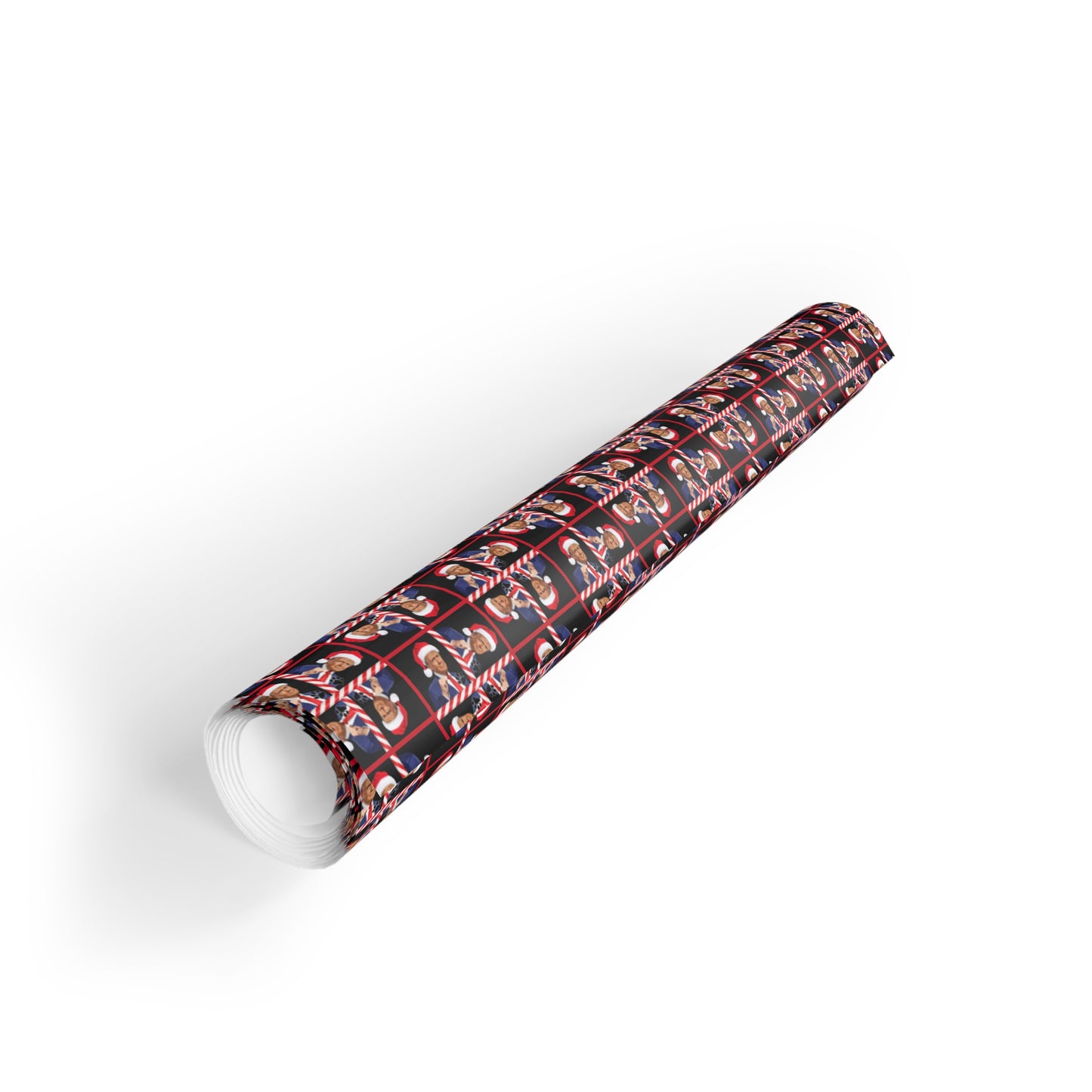 Santa Trump Gift Wrapping Paper Rolls, 1pc