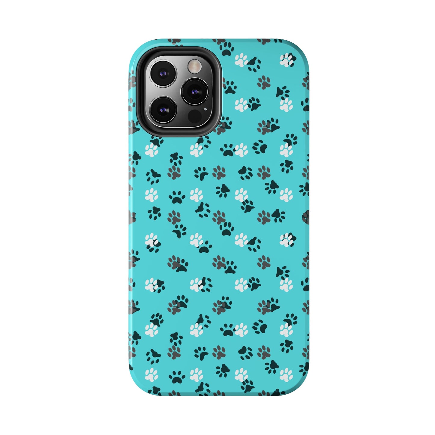 Teal Paws Tough Phone Cases - Phone Case - Epileptic Al’s Shop