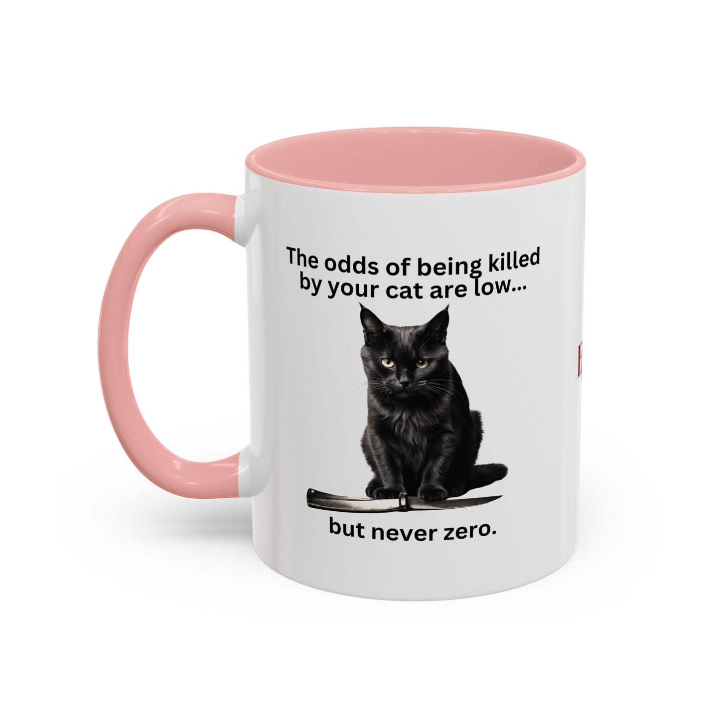 Killer Cat Odds Accent Coffee Mug (11, 15oz)