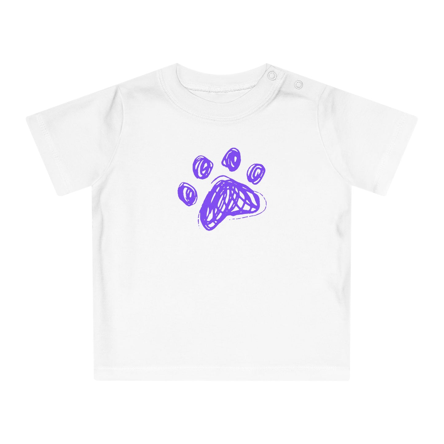 Scribble Paw Baby T - Shirt - Kids clothes - Epileptic Al’s Shop