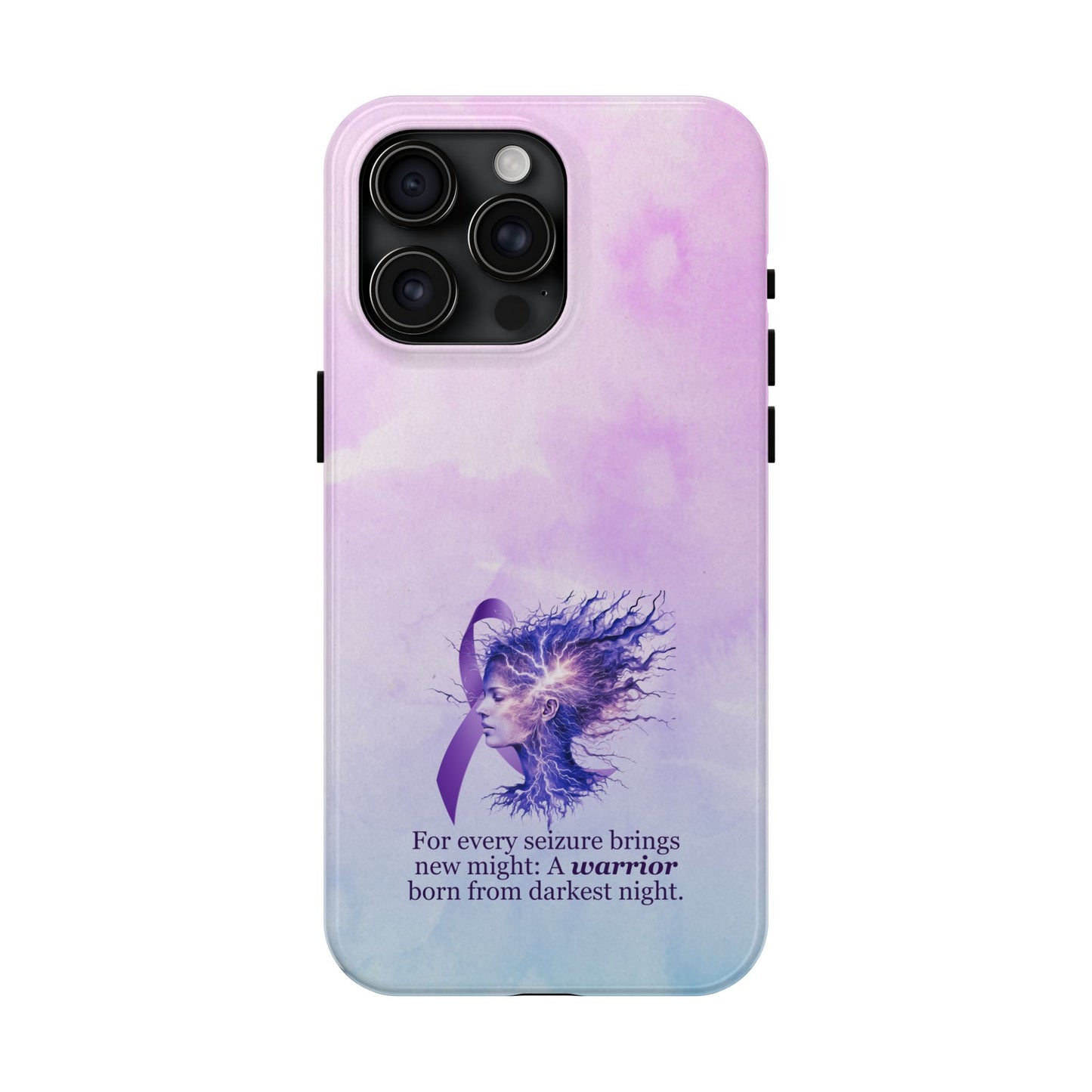 A Warrior is Born Tough Phone Cases