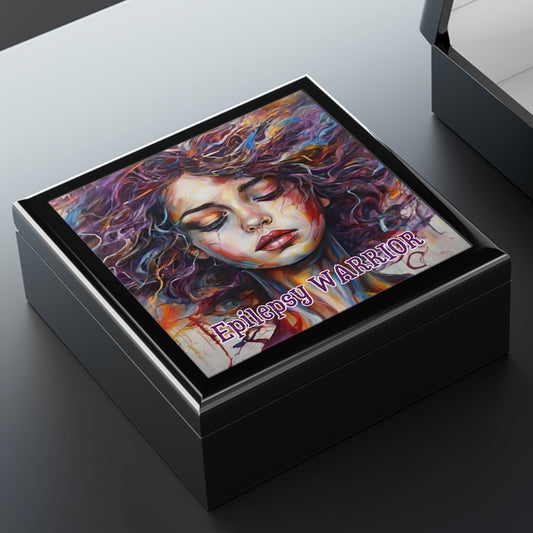 Epilepsy Warrior Jewelry Box