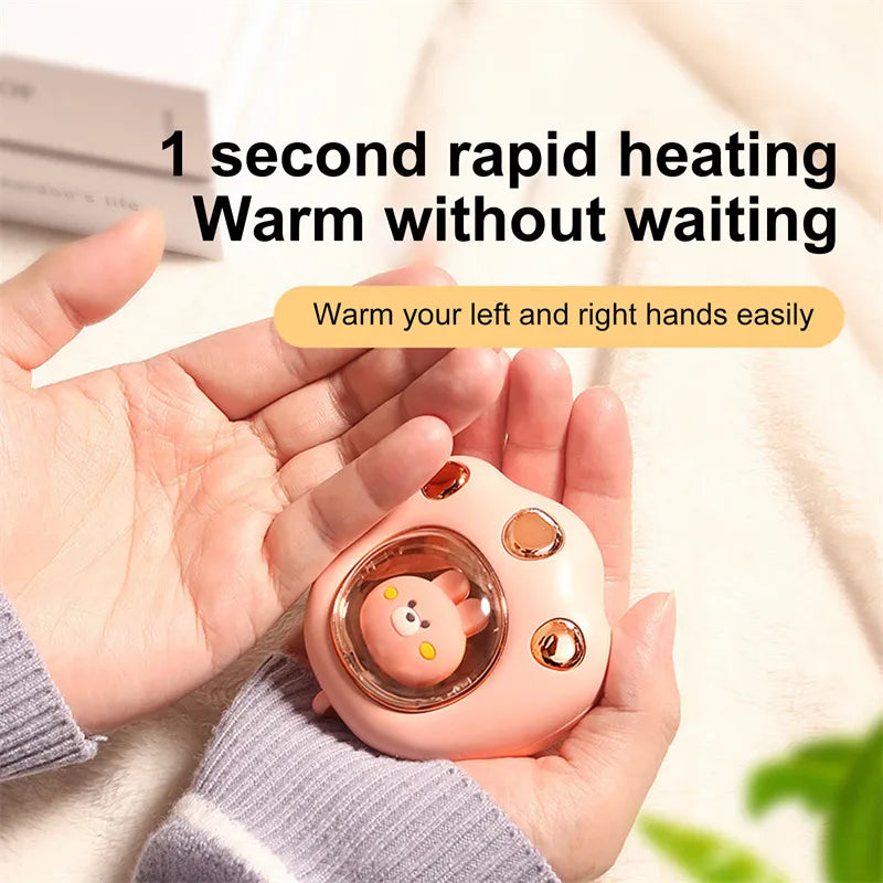 Mini Electric Hand Warmer Cat Paw