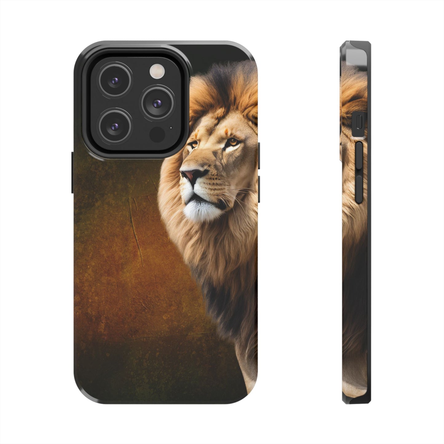 Majestic Lion Tough Phone Case - Durable Protection for Wildlife Lovers