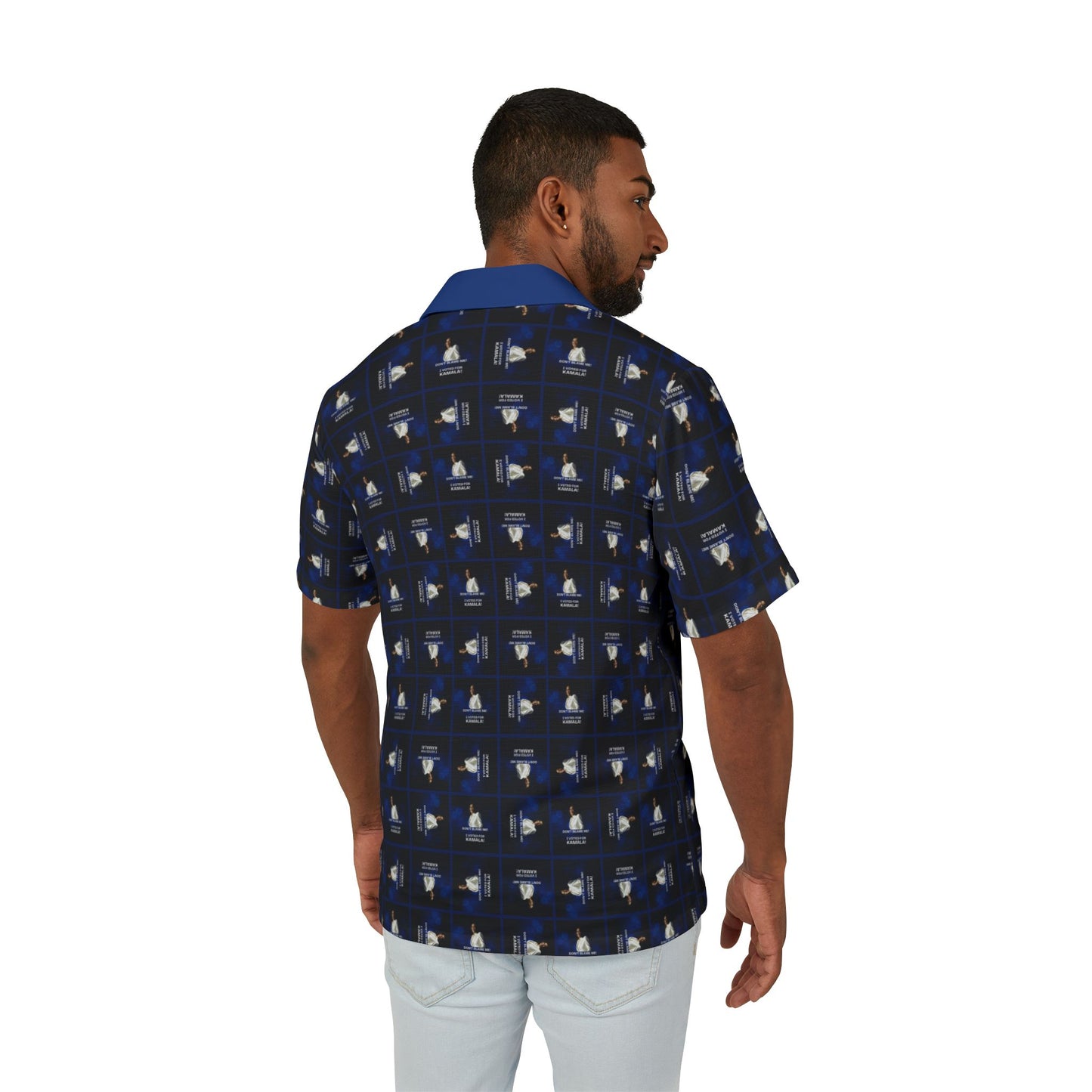 Don't Blame Me Voted for Kamala Men's Hawaiian Camp Shirt