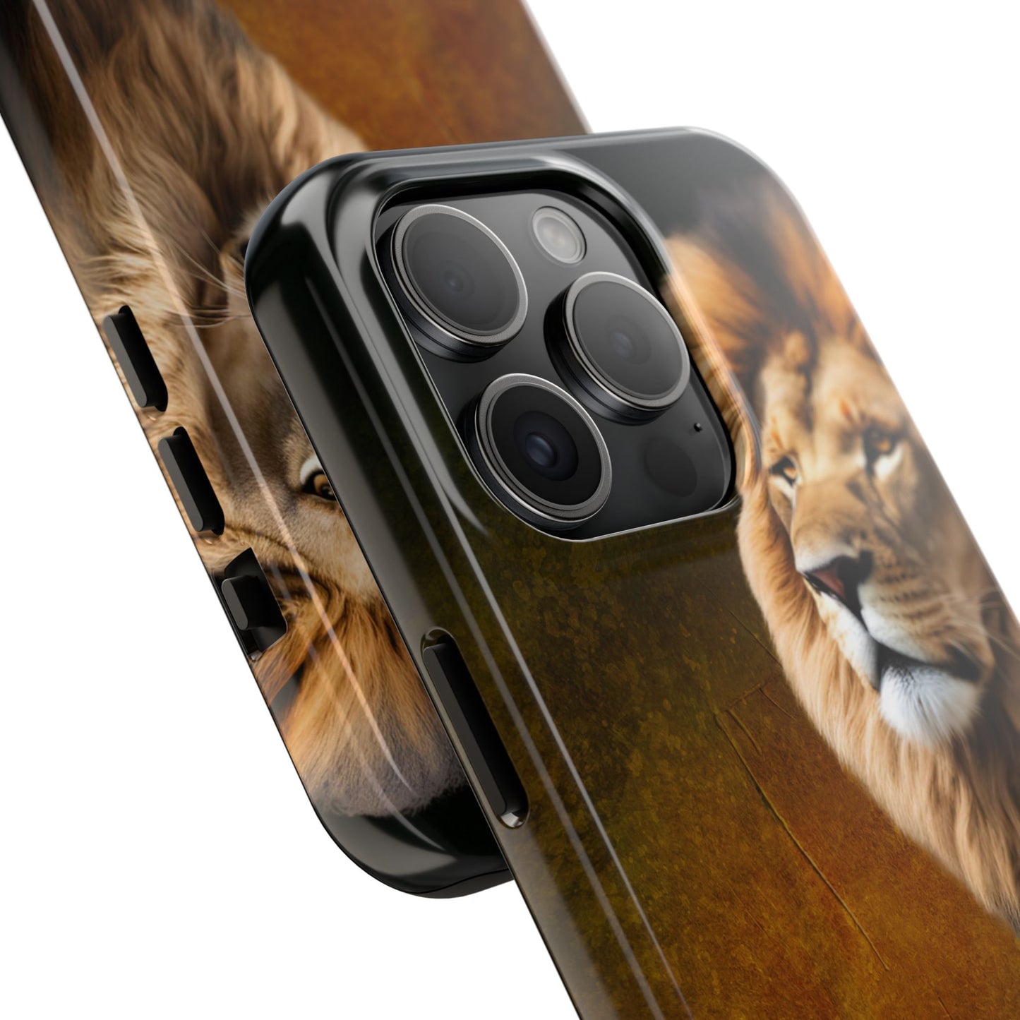 Majestic Lion Tough Phone Case - Durable Protection for Wildlife Lovers