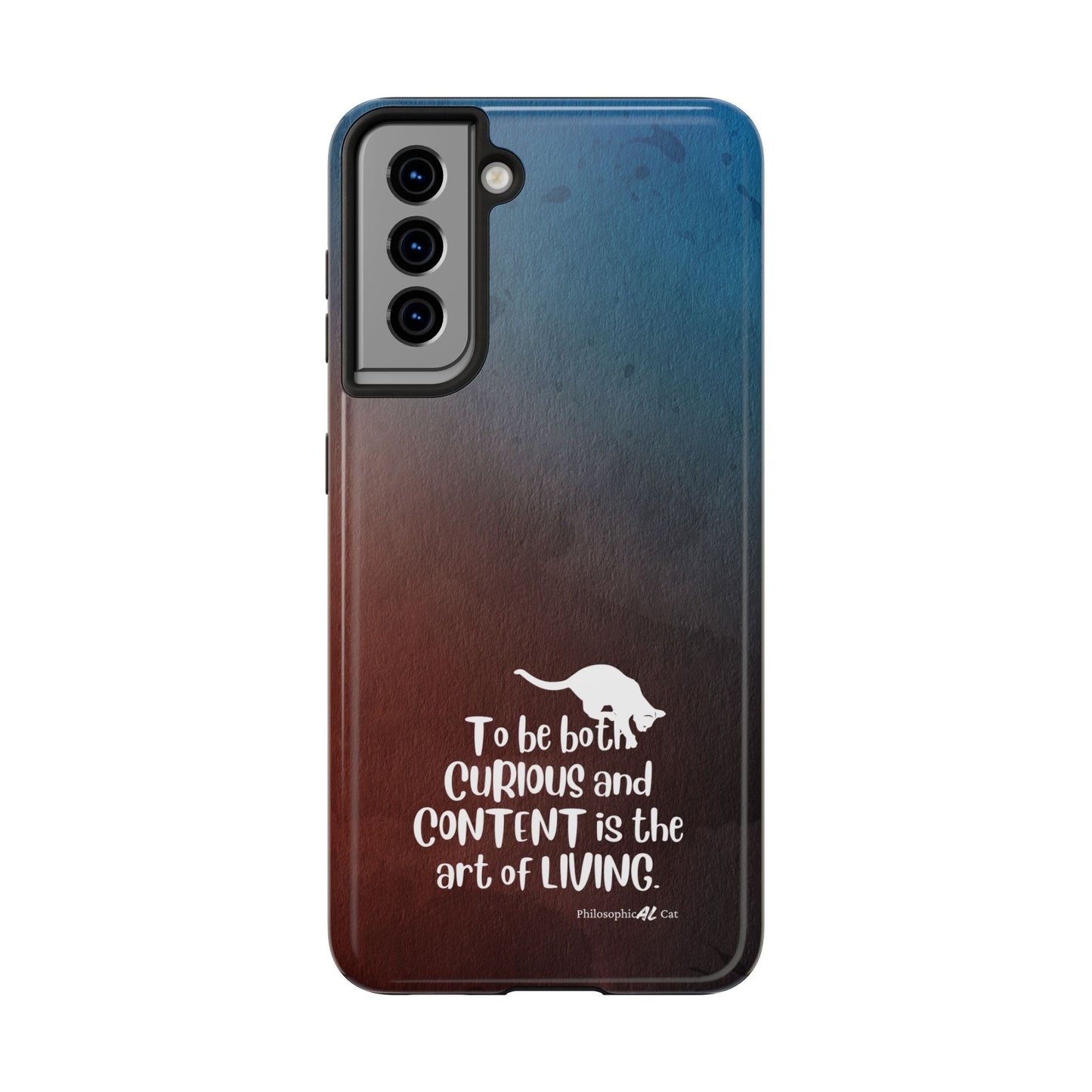 Curious & Content Tough Phone Cases