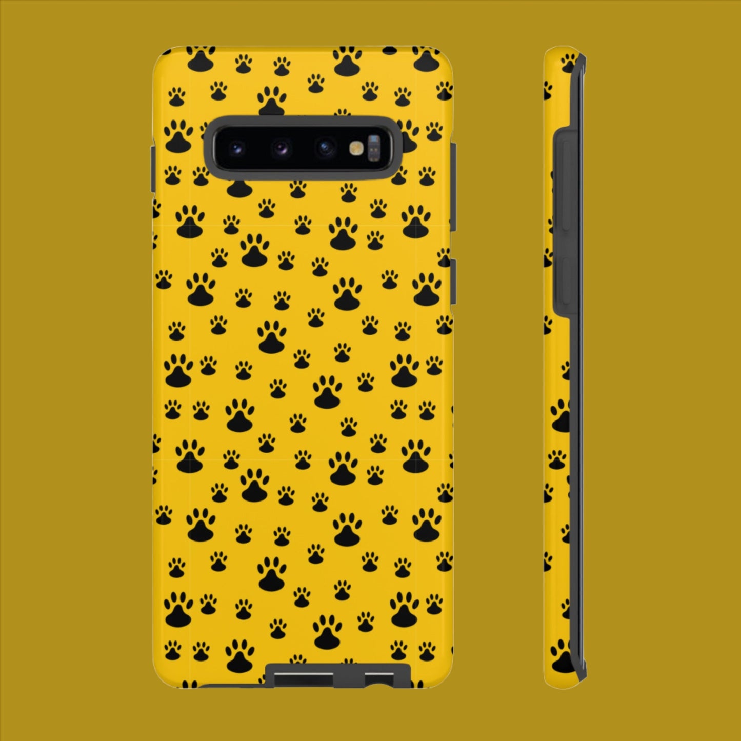 Black on Yellow Tough Cases - Phone Case - Epileptic Al’s Shop