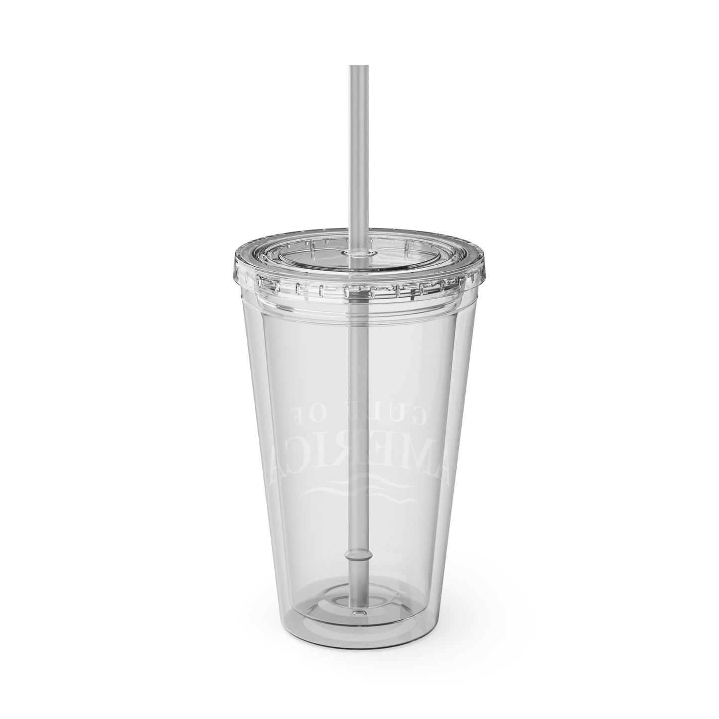 Gulf of America Tumbler with Straw, 16oz