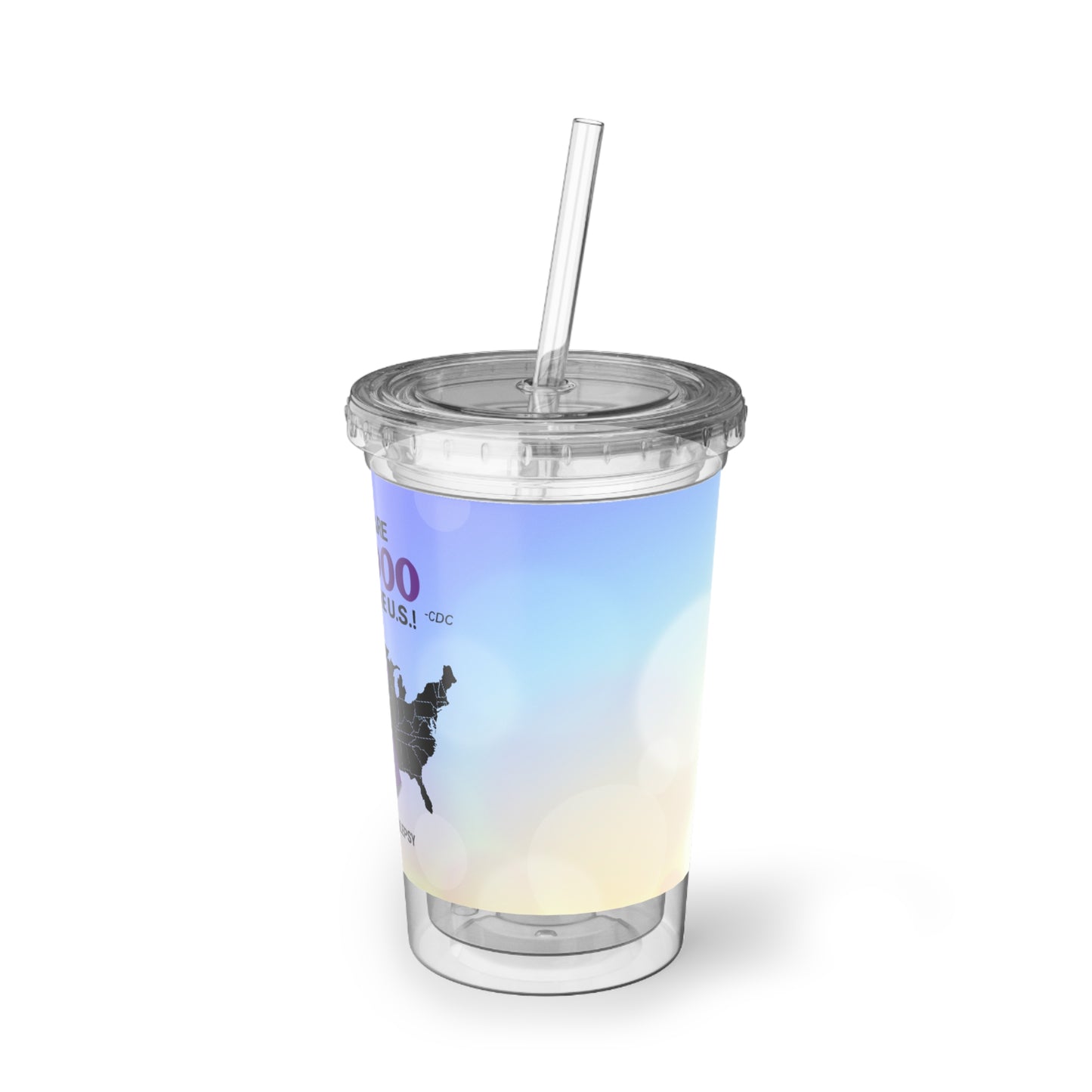 Kid's Epilepsy Awareness Suave Acrylic Cup