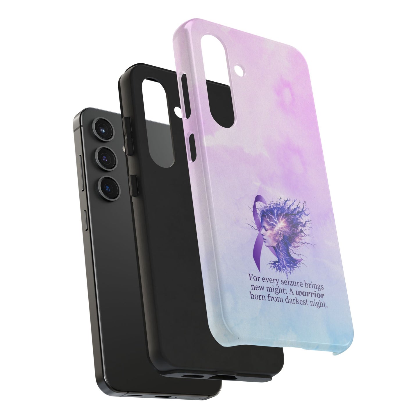 A Warrior is Born Tough Phone Cases